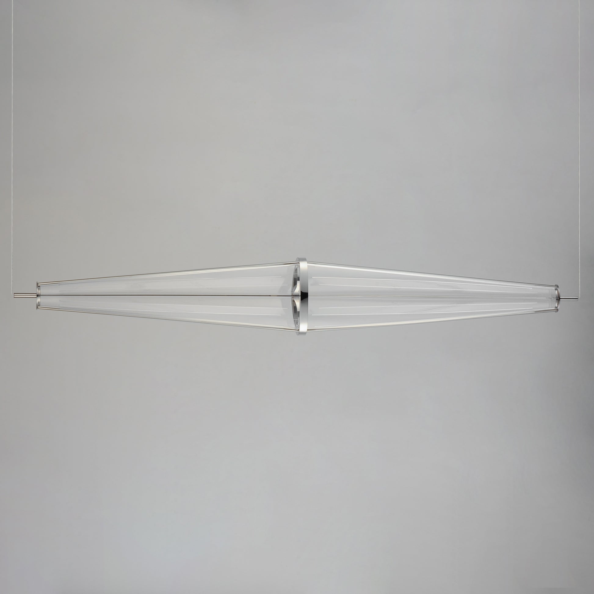 Quasar 51" LED Pendant Polished Chrome by ET2