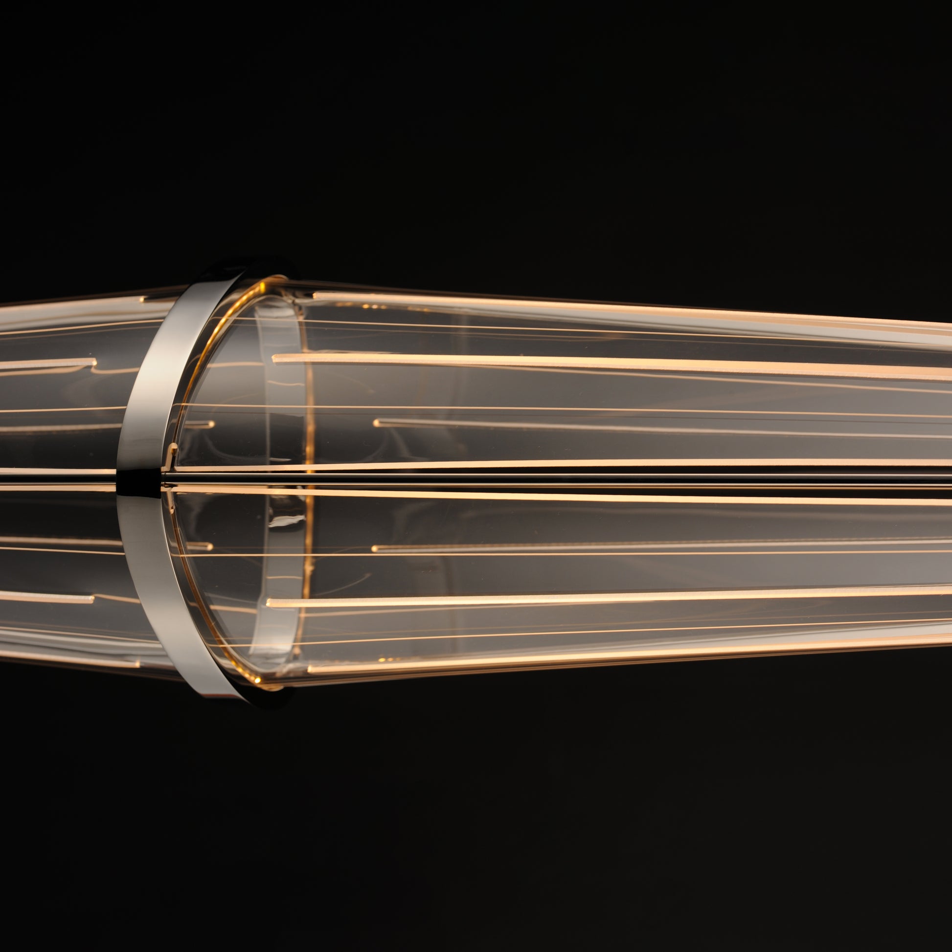 Quasar 51" LED Pendant Polished Chrome by ET2