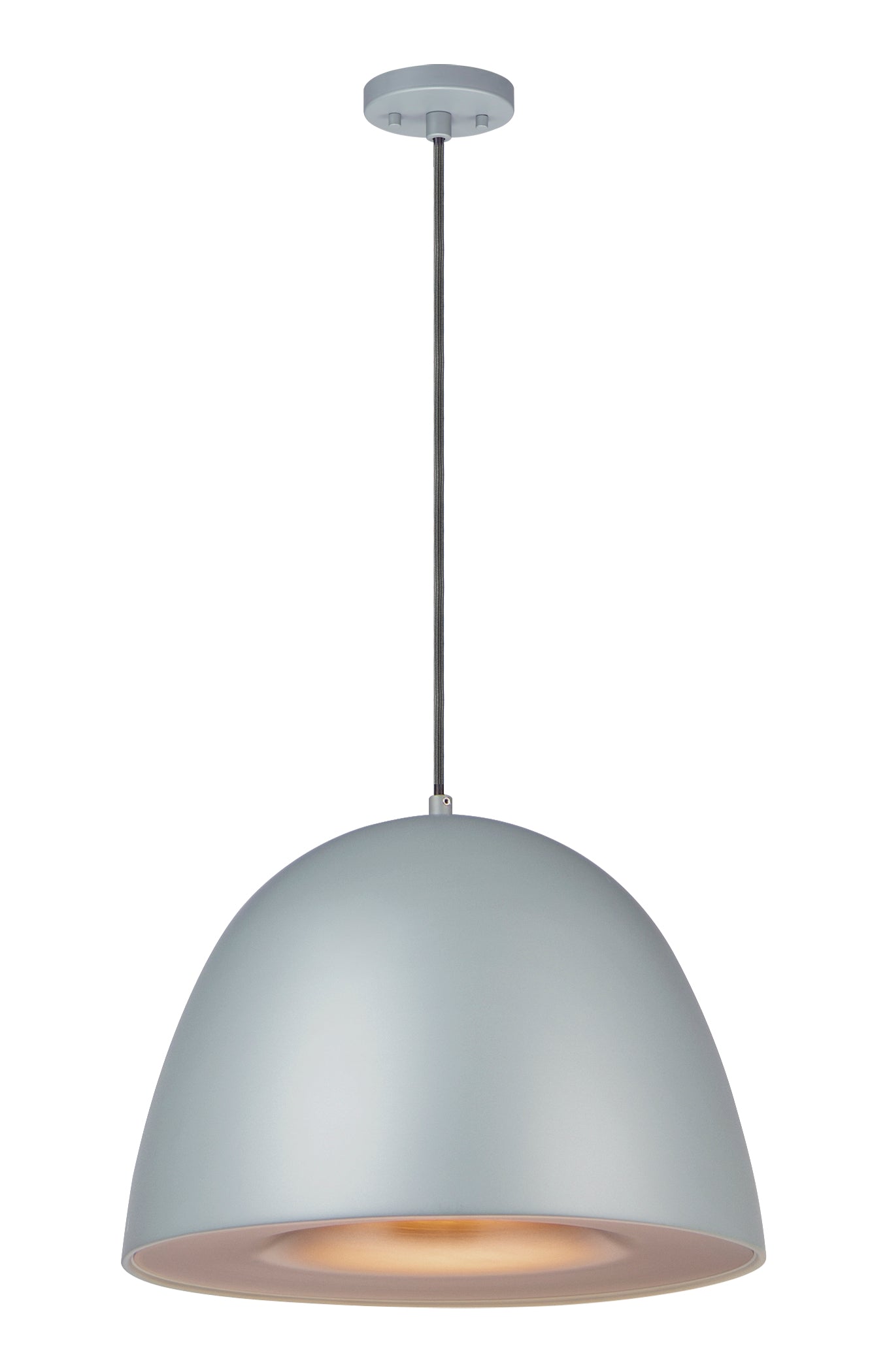 Fungo 16" LED Pendant Dark Gray/Coffee by ET2