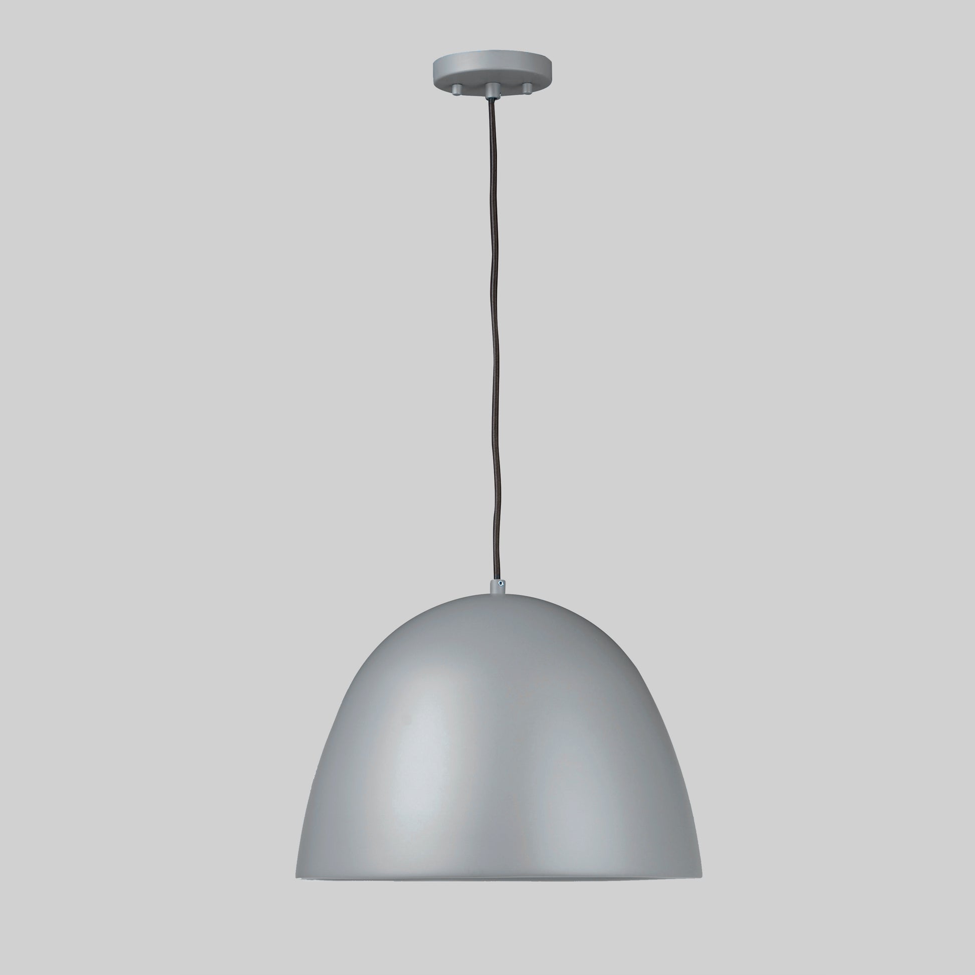 Fungo 16" LED Pendant Dark Gray/Coffee by ET2