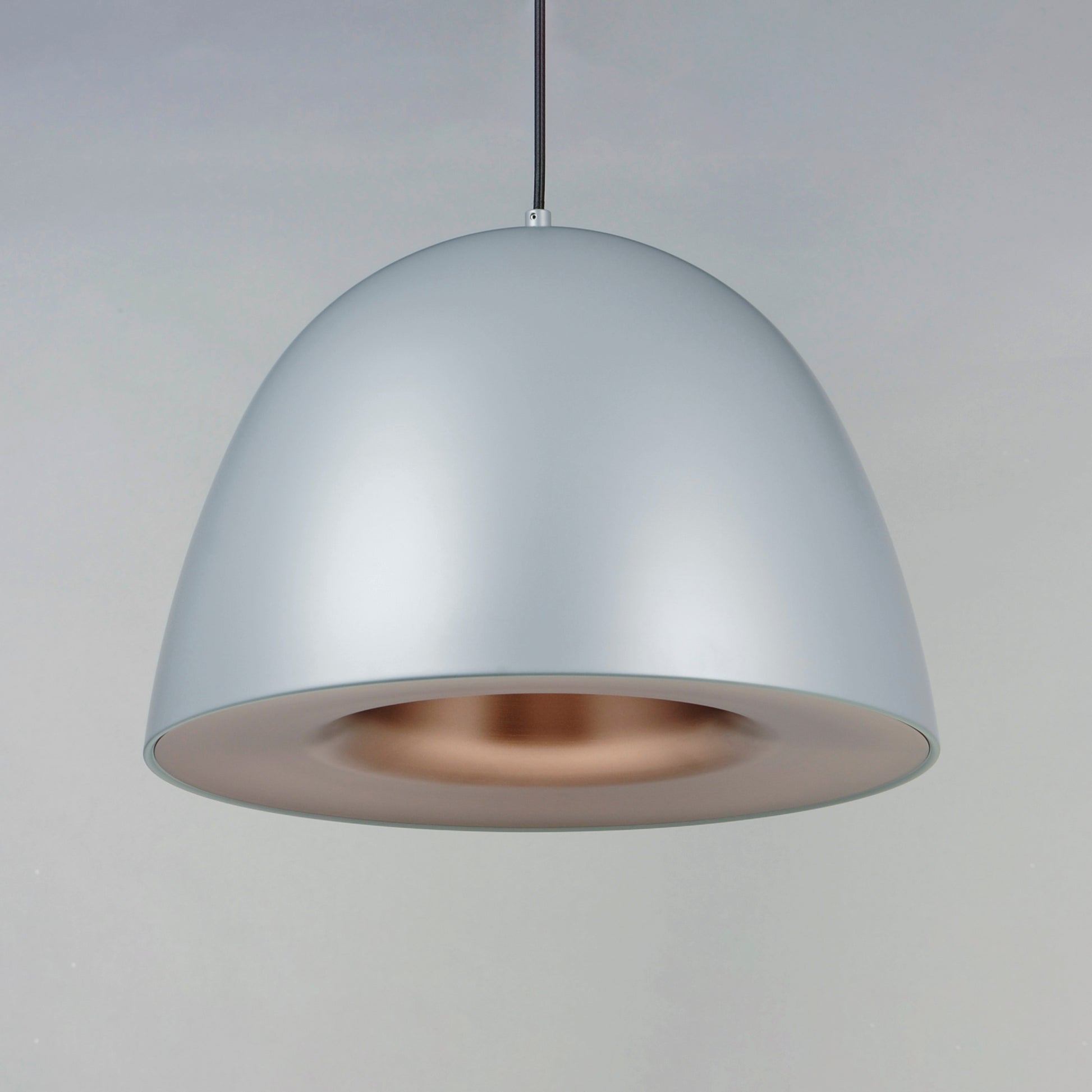 Fungo 24" LED Pendant Dark Gray/Coffee by ET2