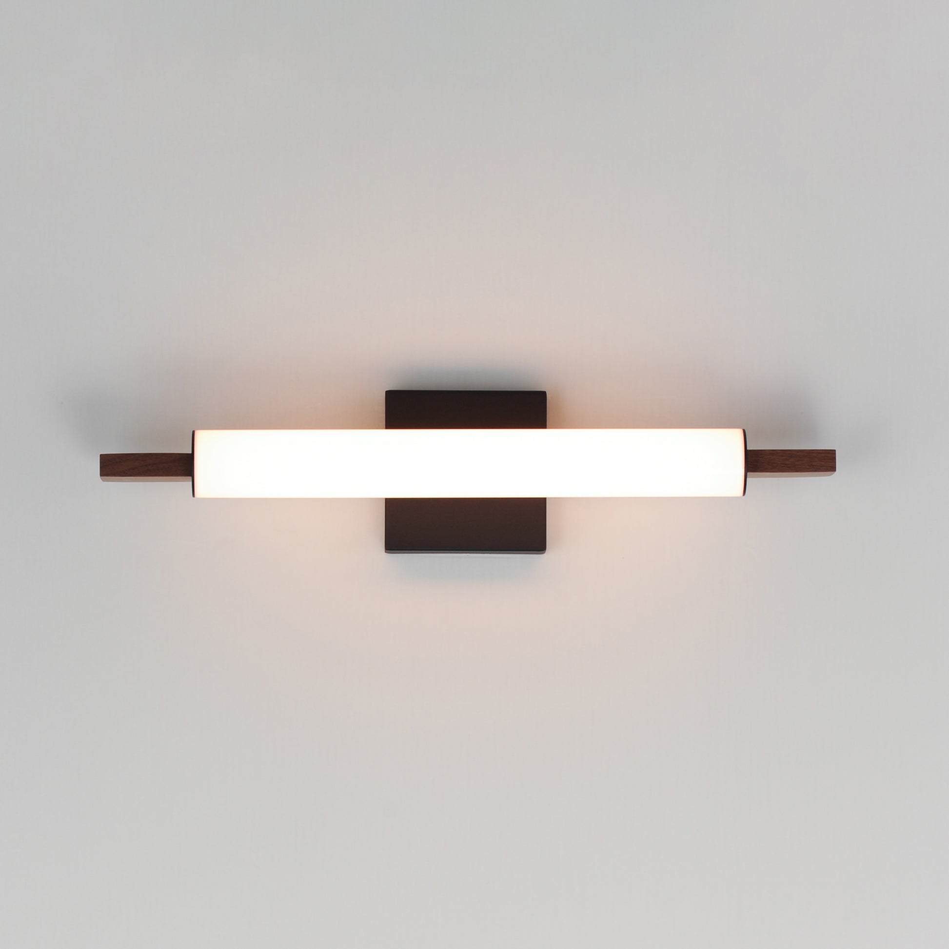 Joist 20" LED Surface Mount Walnut/Black by ET2