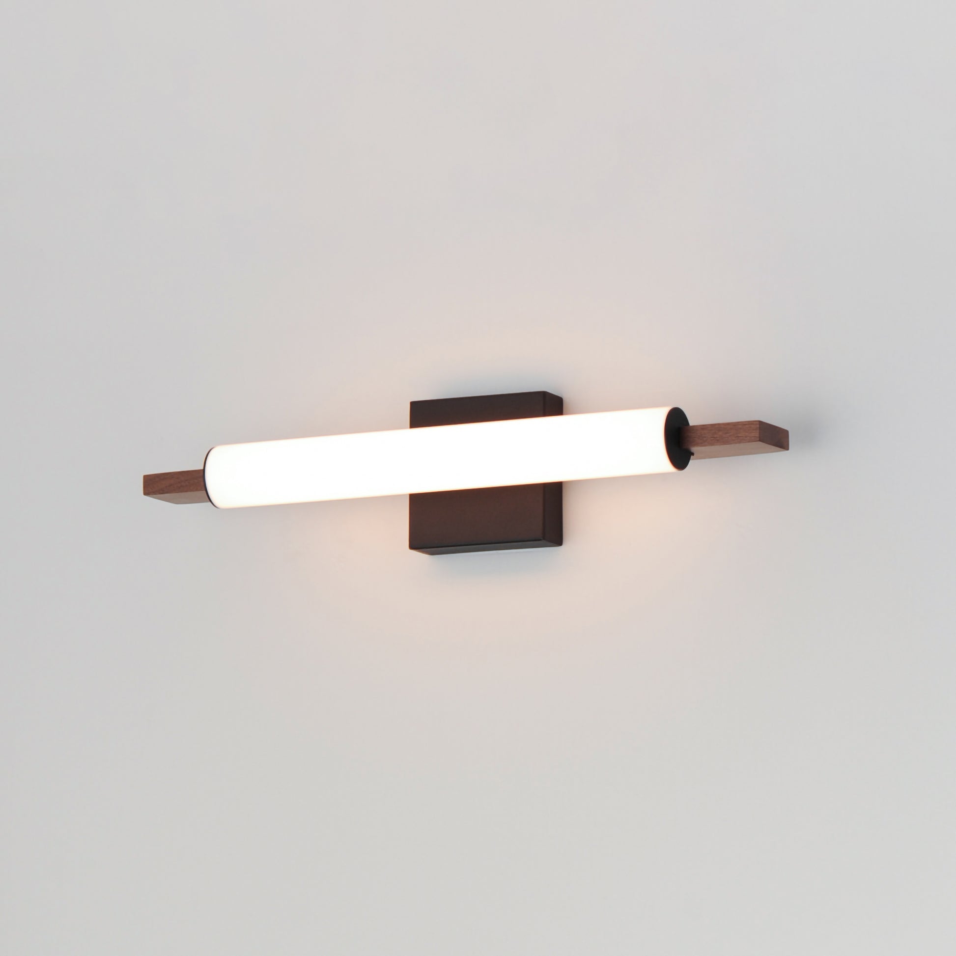 Joist 20" LED Surface Mount Walnut/Black by ET2