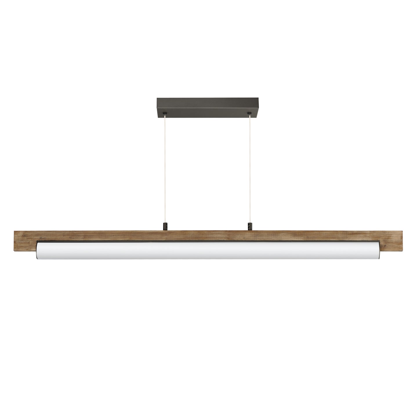 Joist 45" LED Horizontal Pendant Driftwood/Charcoal by ET2