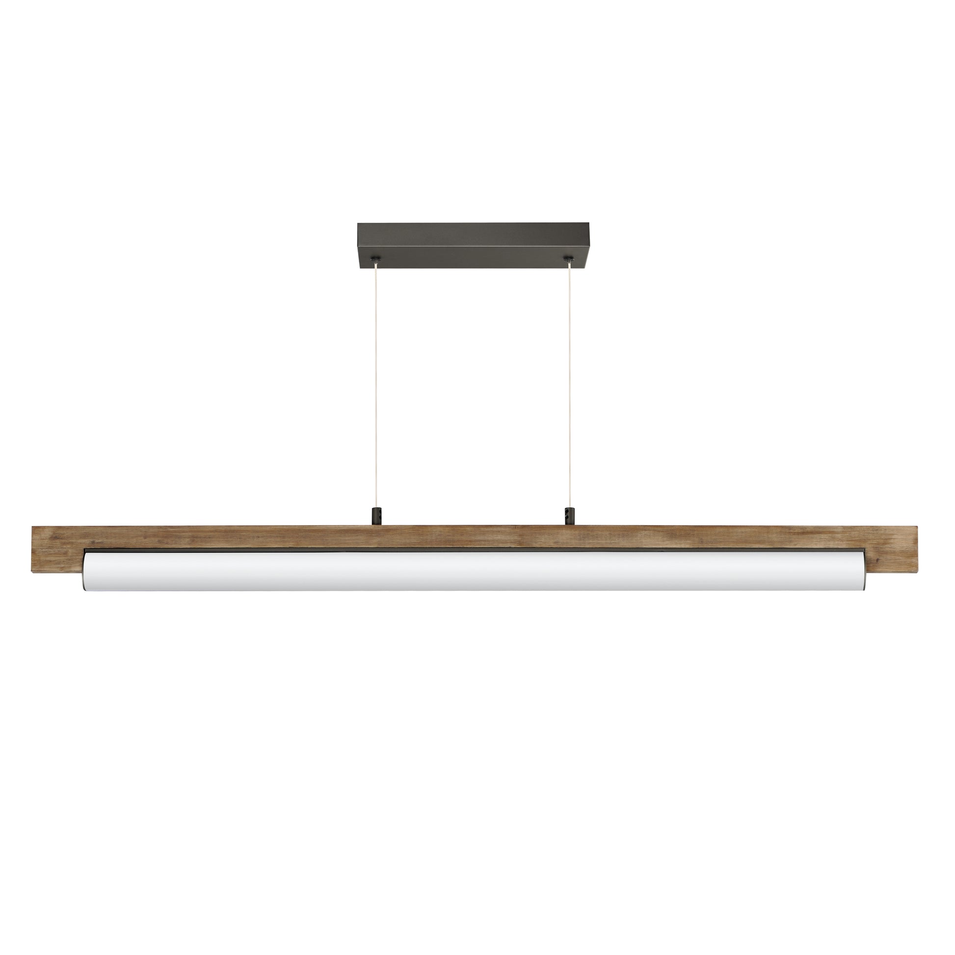 Joist 45" LED Horizontal Pendant Driftwood/Charcoal by ET2