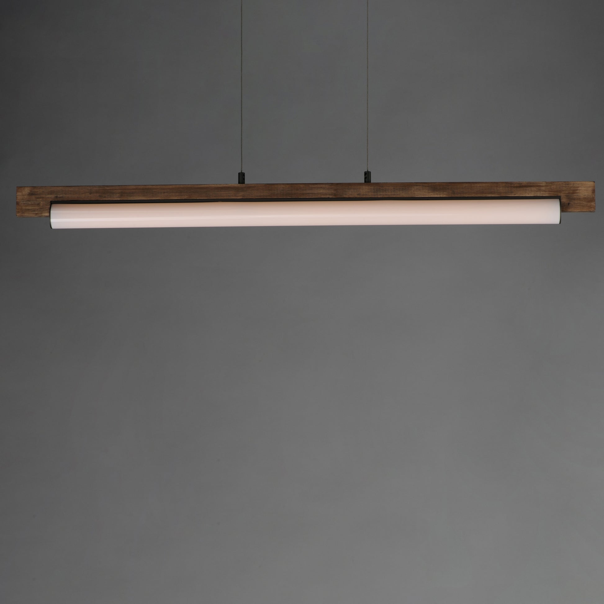 Joist 45" LED Horizontal Pendant Driftwood/Charcoal by ET2