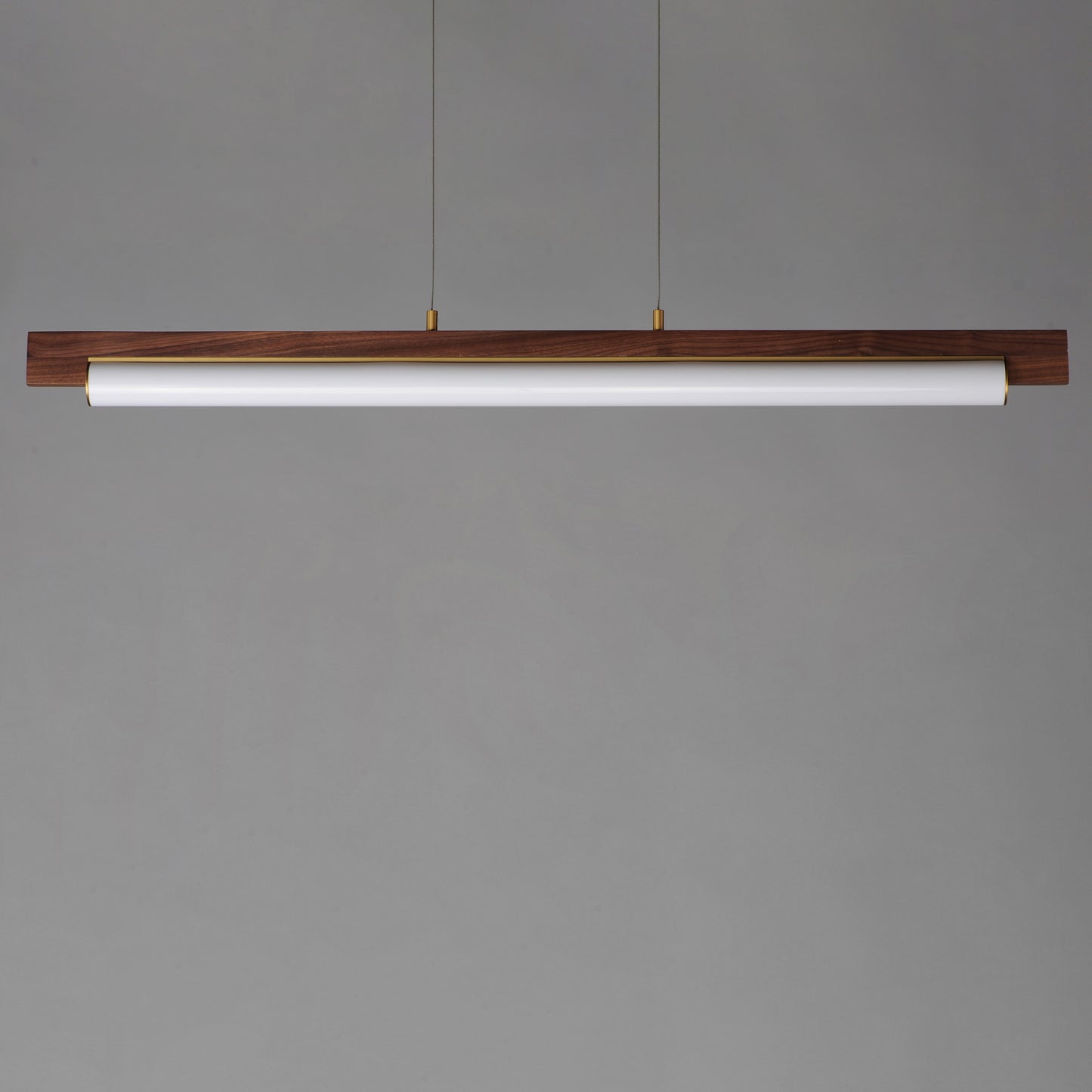 Joist 45" LED Horizontal Pendant Whit Alabaster/Natural Aged Brass by ET2