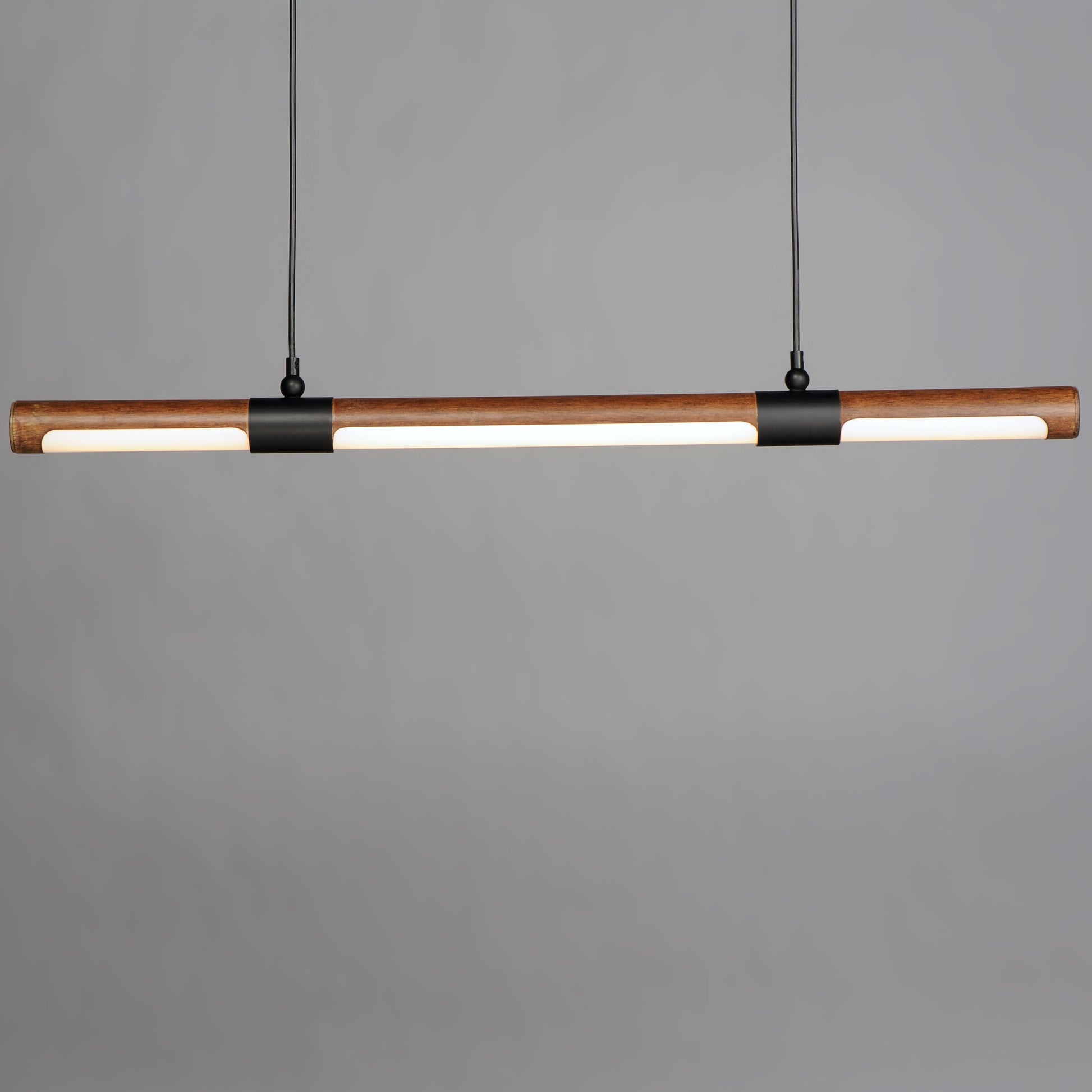 Rollo LED Pendant Antique Pecan/Black by ET2
