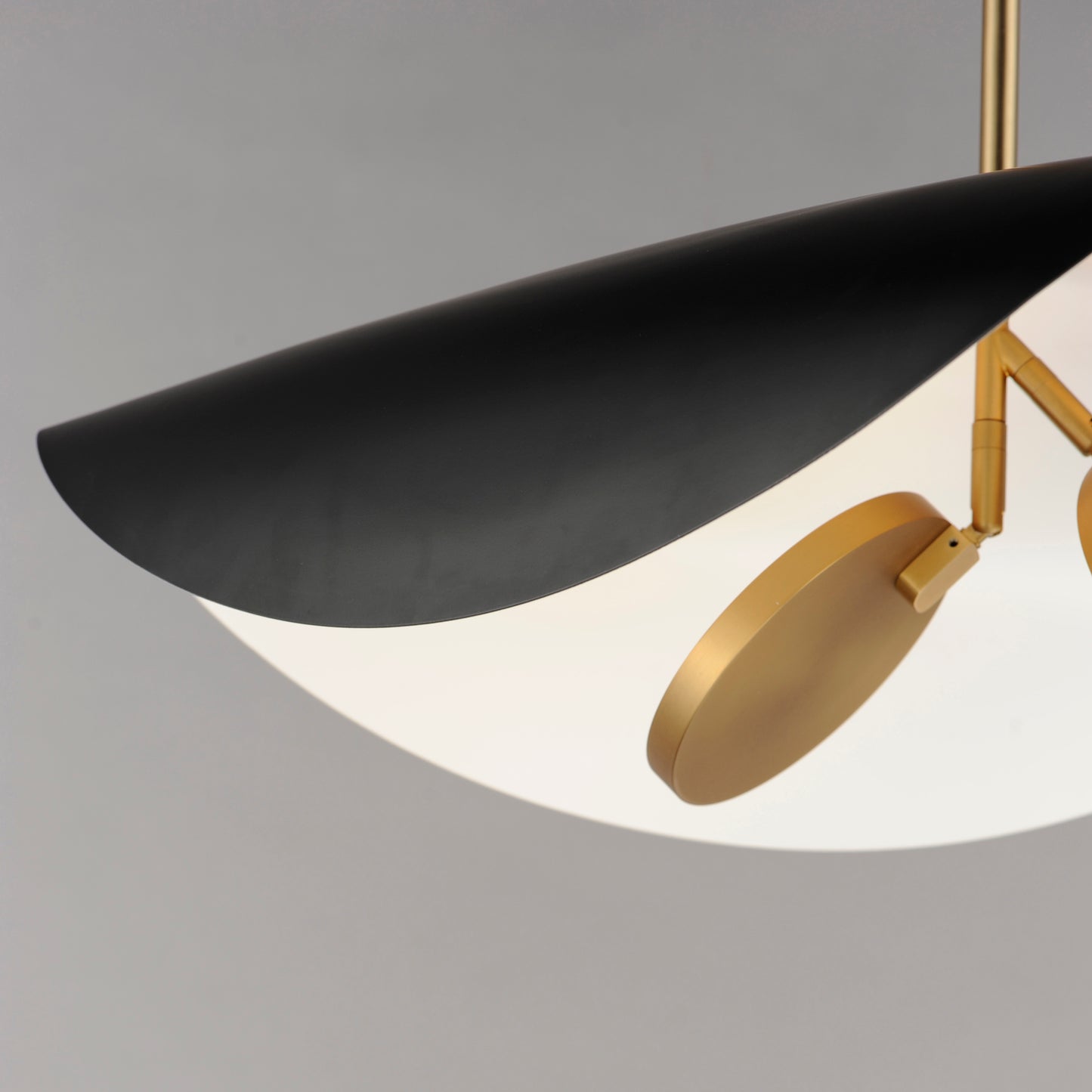 Carmen 24" LED Pendant Black/Gold by ET2