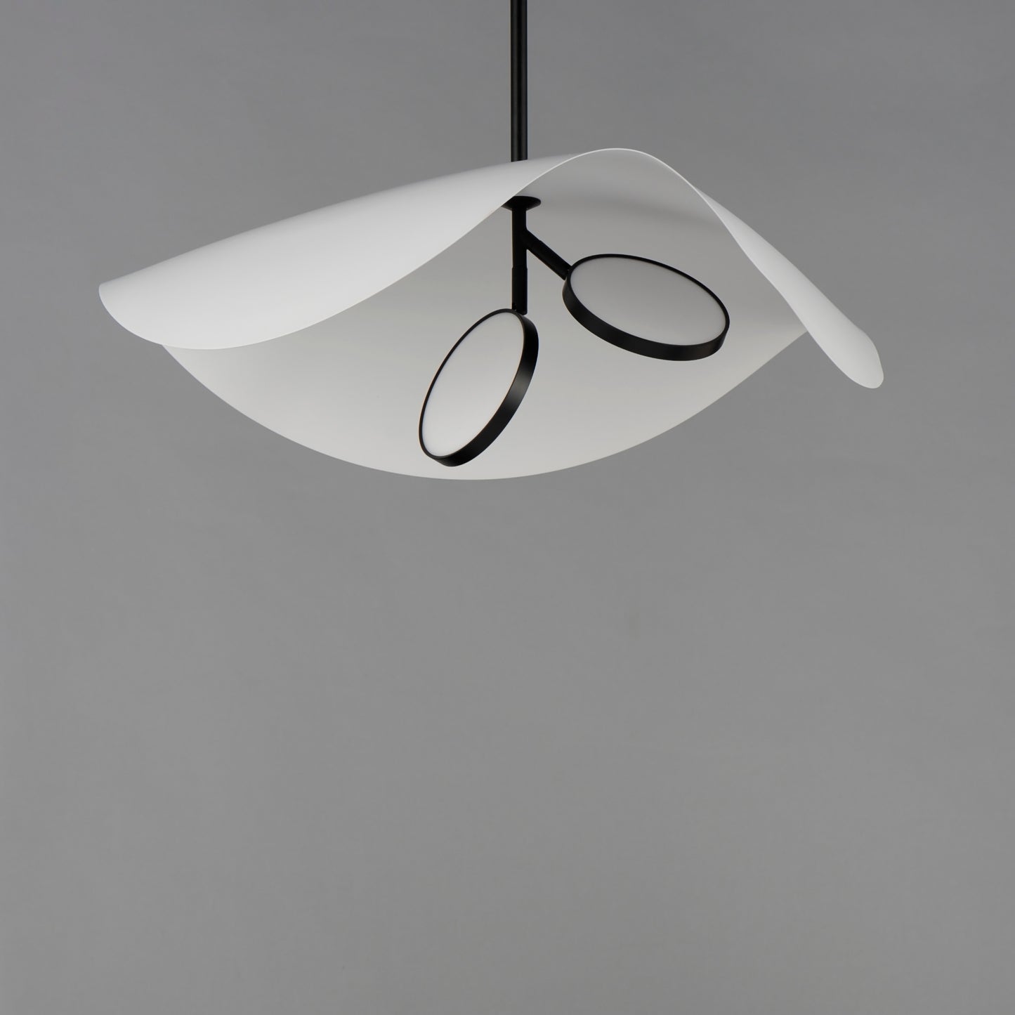 Carmen 24" LED Pendant Black by ET2