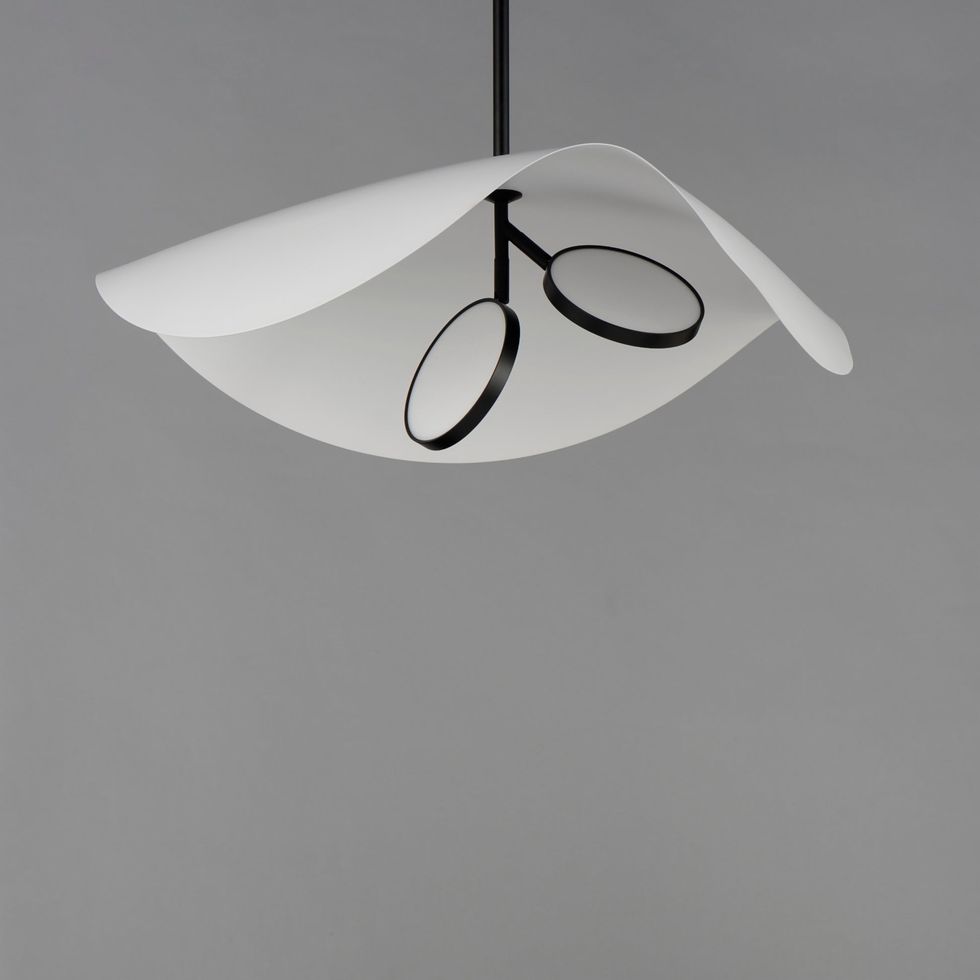 Carmen 24" LED Pendant Black by ET2