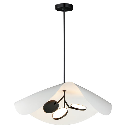 Carmen 32" LED Pendant Black by ET2