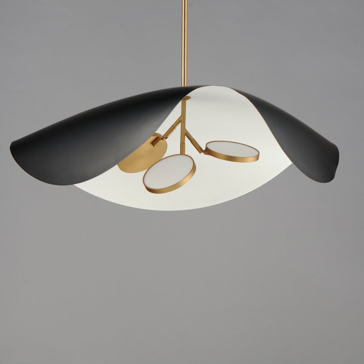 Carmen 32" LED Pendant Black/Gold by ET2