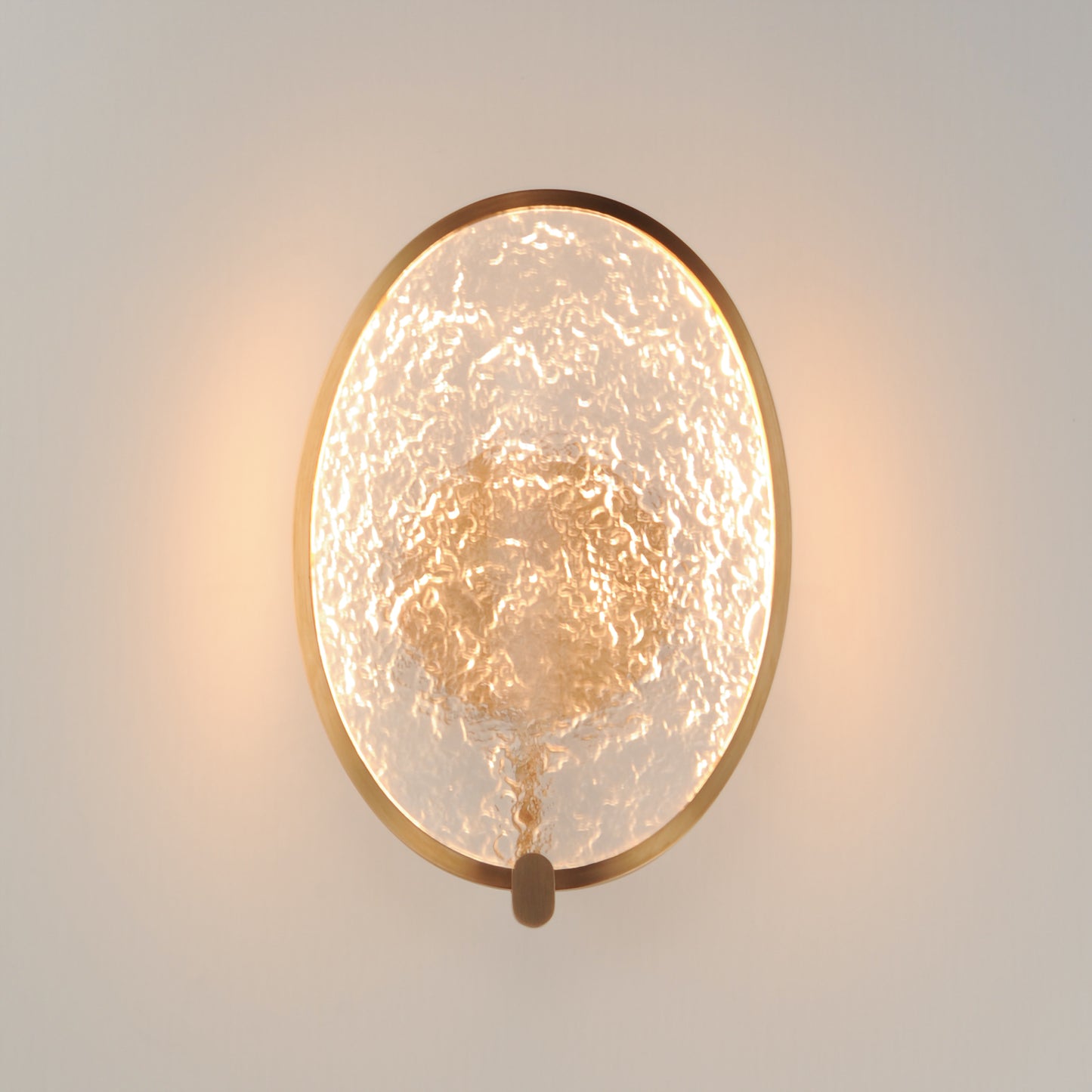 Moonscapes Wall Sconce Brushed Champagne by ET2