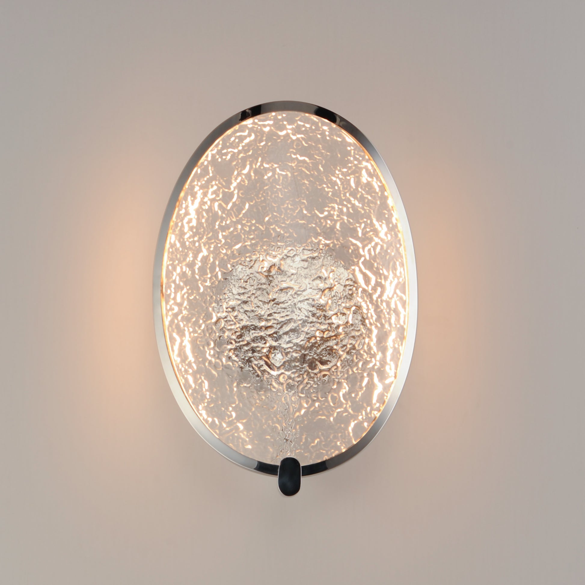 Moonscapes Wall Sconce Polished Chrome by ET2