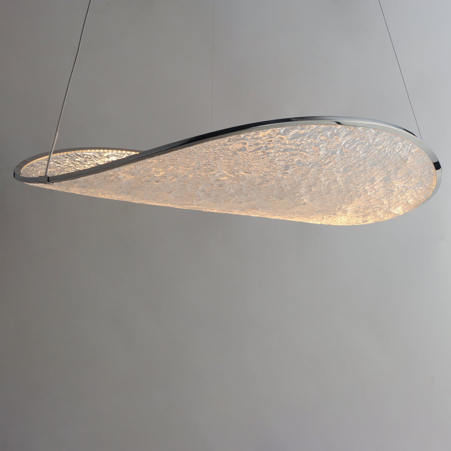 Moonscapes LED Pendant Polished Chrome by ET2