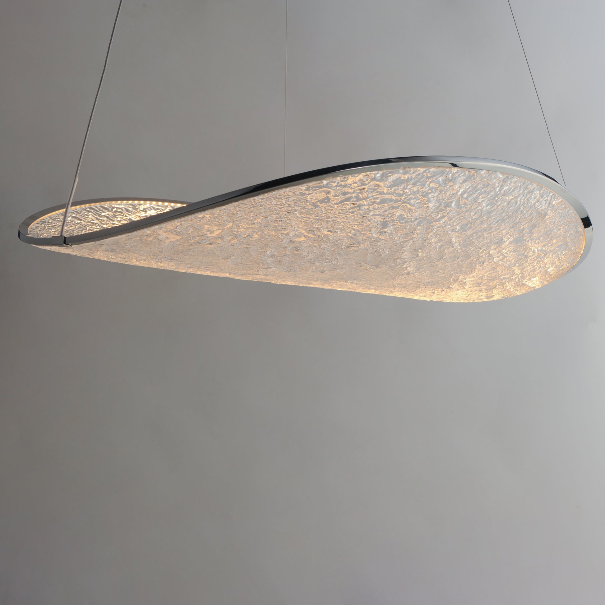 Moonscapes LED Pendant Polished Chrome by ET2