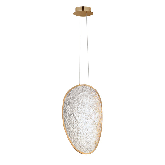 Moonscapes LED Pendant Brushed Champagne by ET2