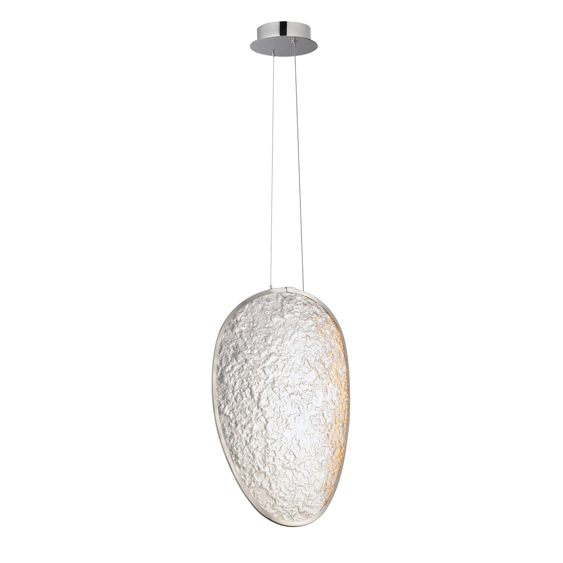 Moonscapes LED Pendant Polished Chrome by ET2