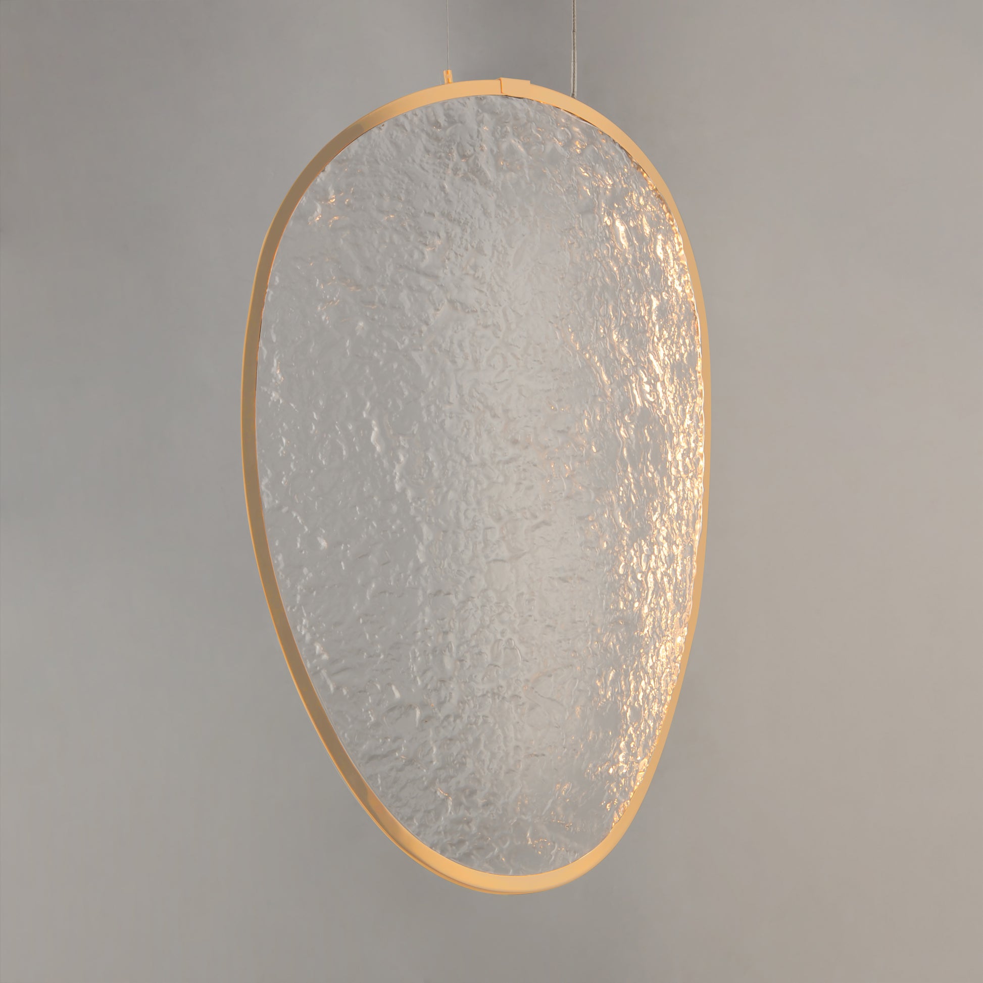 Moonscapes LED Pendant Brushed Champagne by ET2