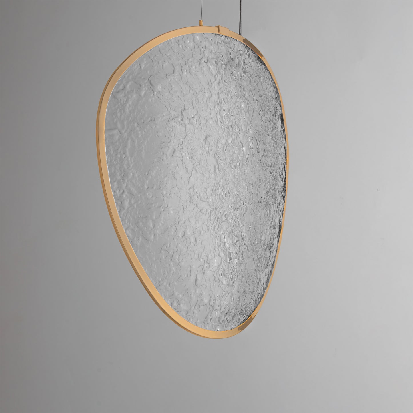 Moonscapes LED Pendant Brushed Champagne by ET2