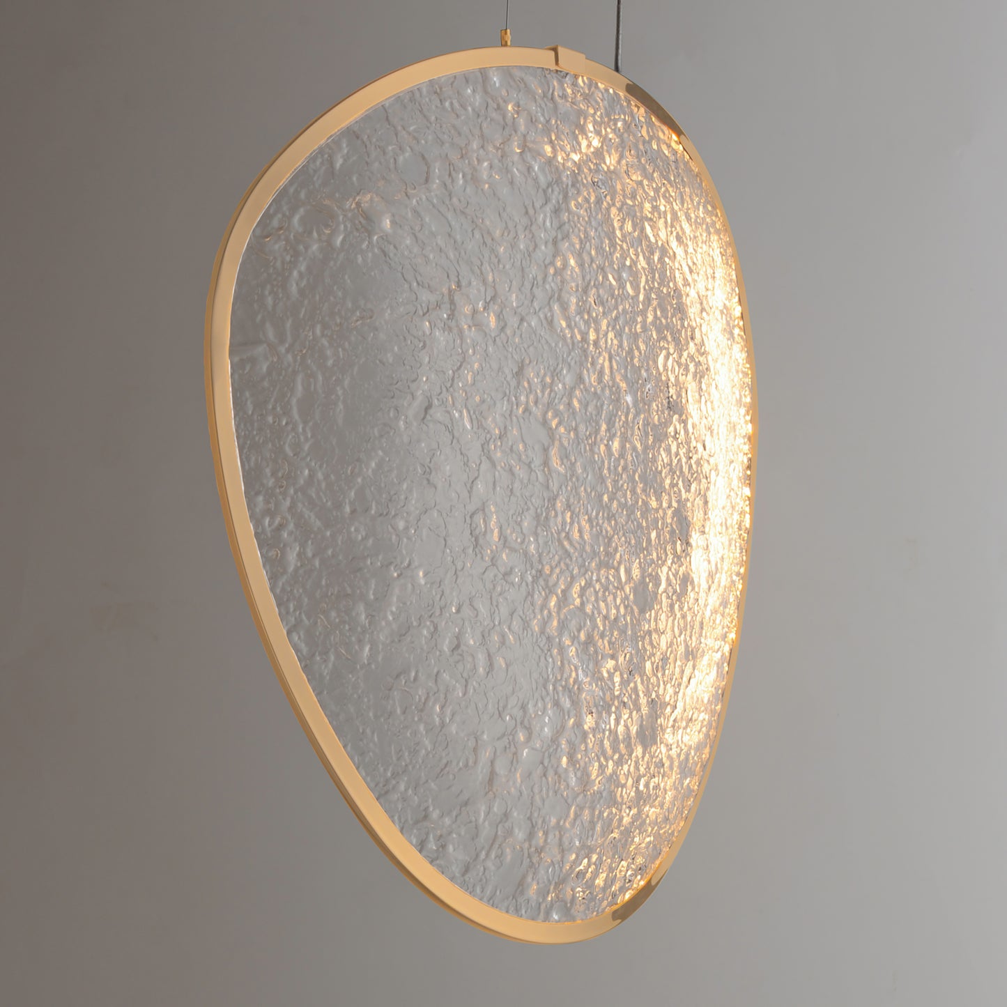 Moonscapes LED Pendant Brushed Champagne by ET2