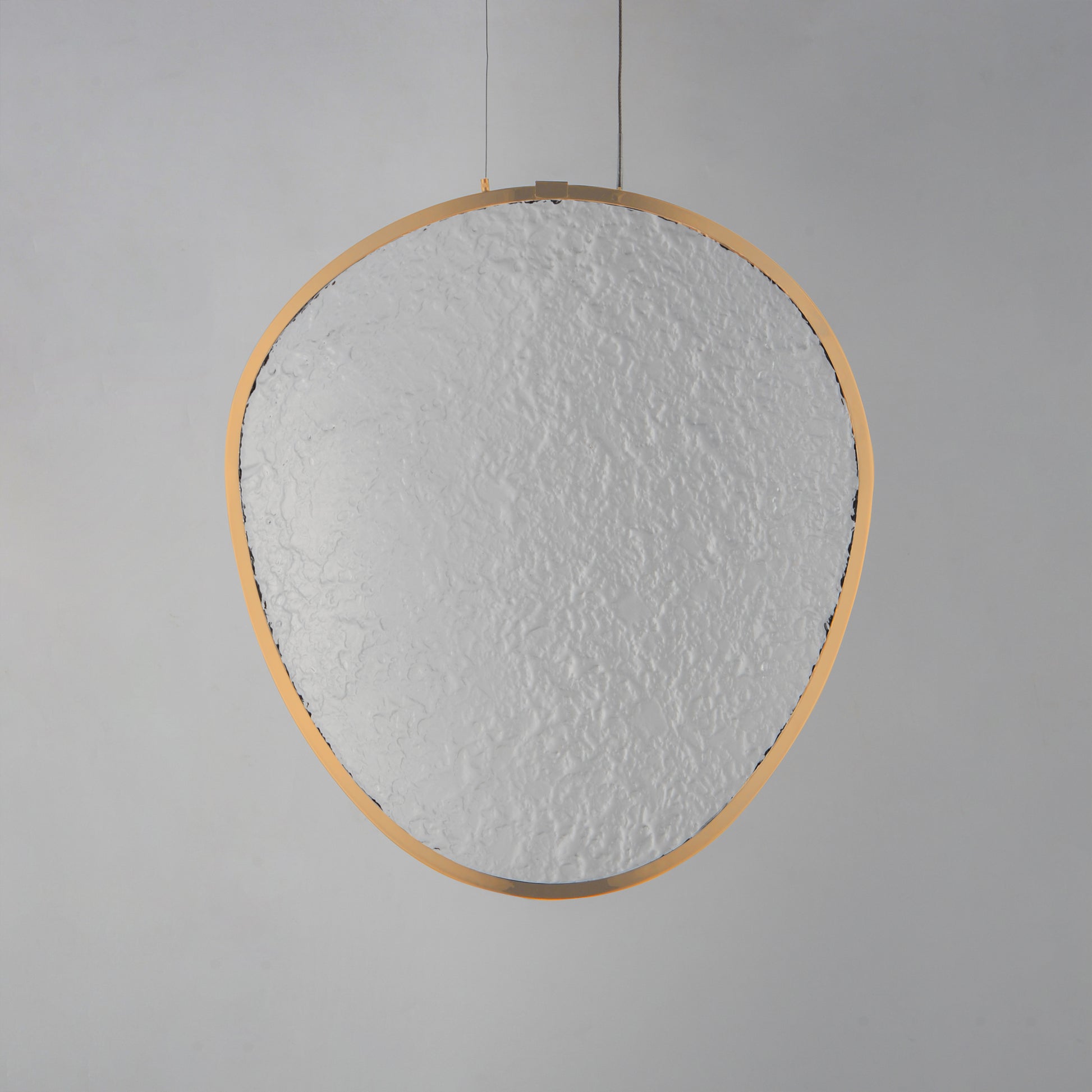 Moonscapes LED Pendant Brushed Champagne by ET2