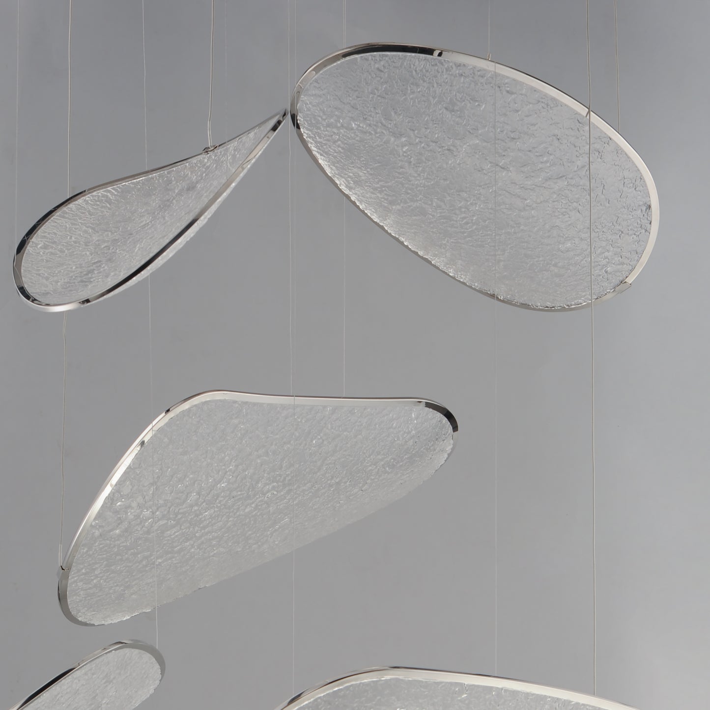 Moonscapes 5-Light LED Pendant Polished Chrome by ET2