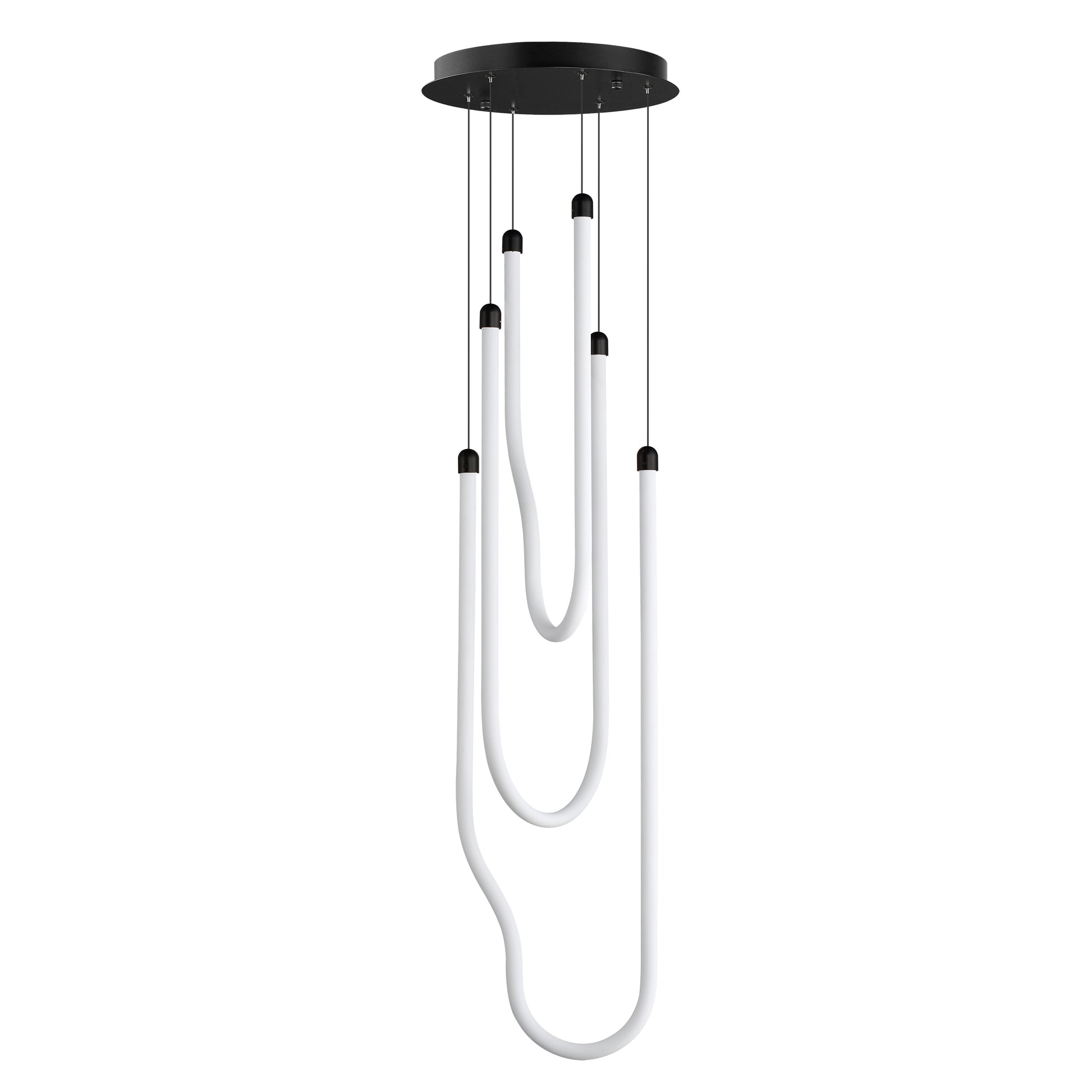 Soleil 3-Light LED Pendant Black by ET2