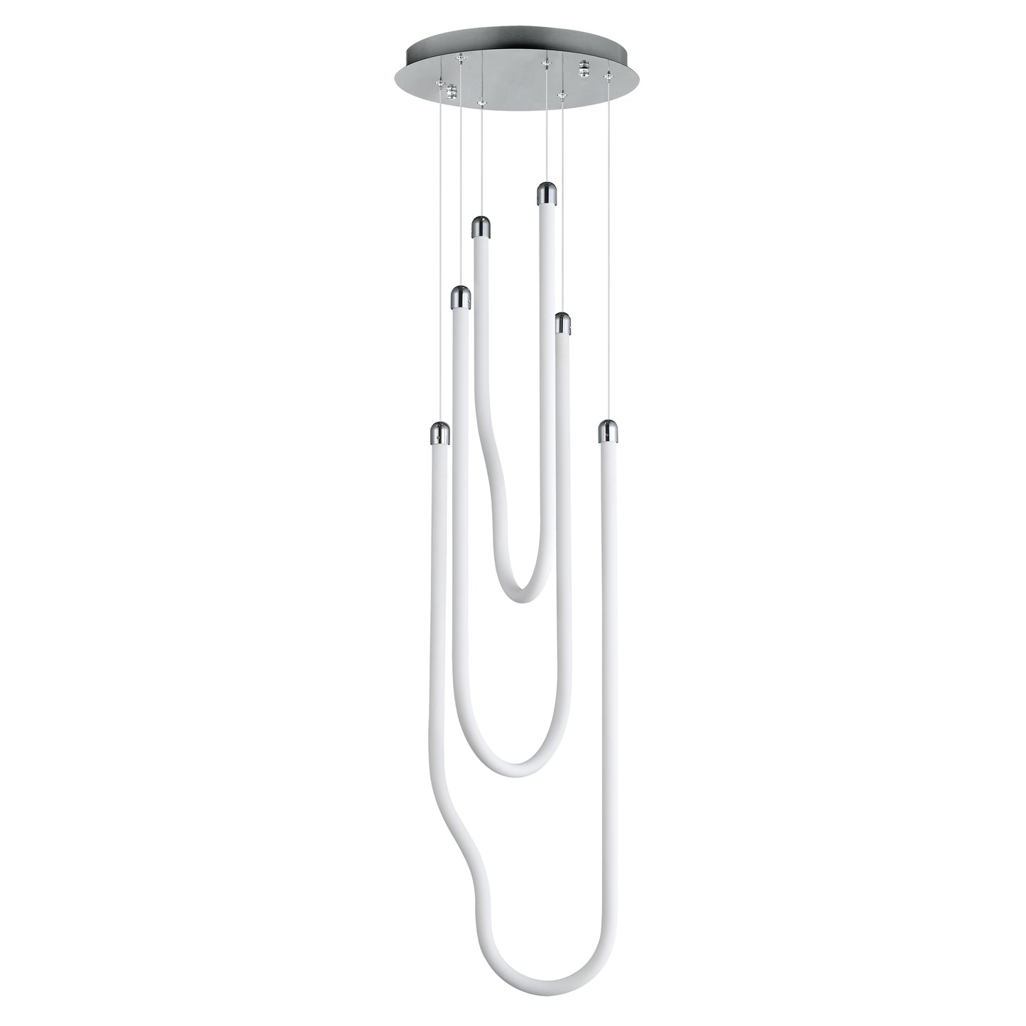 Soleil 3-Light LED Pendant Polished Chrome by ET2