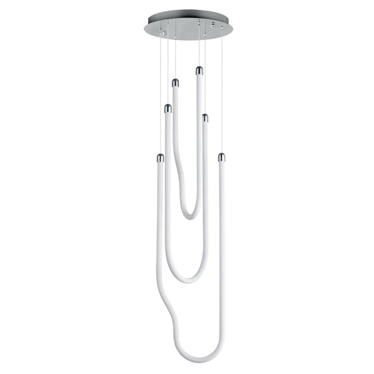 Soleil 3-Light LED Pendant Polished Chrome by ET2