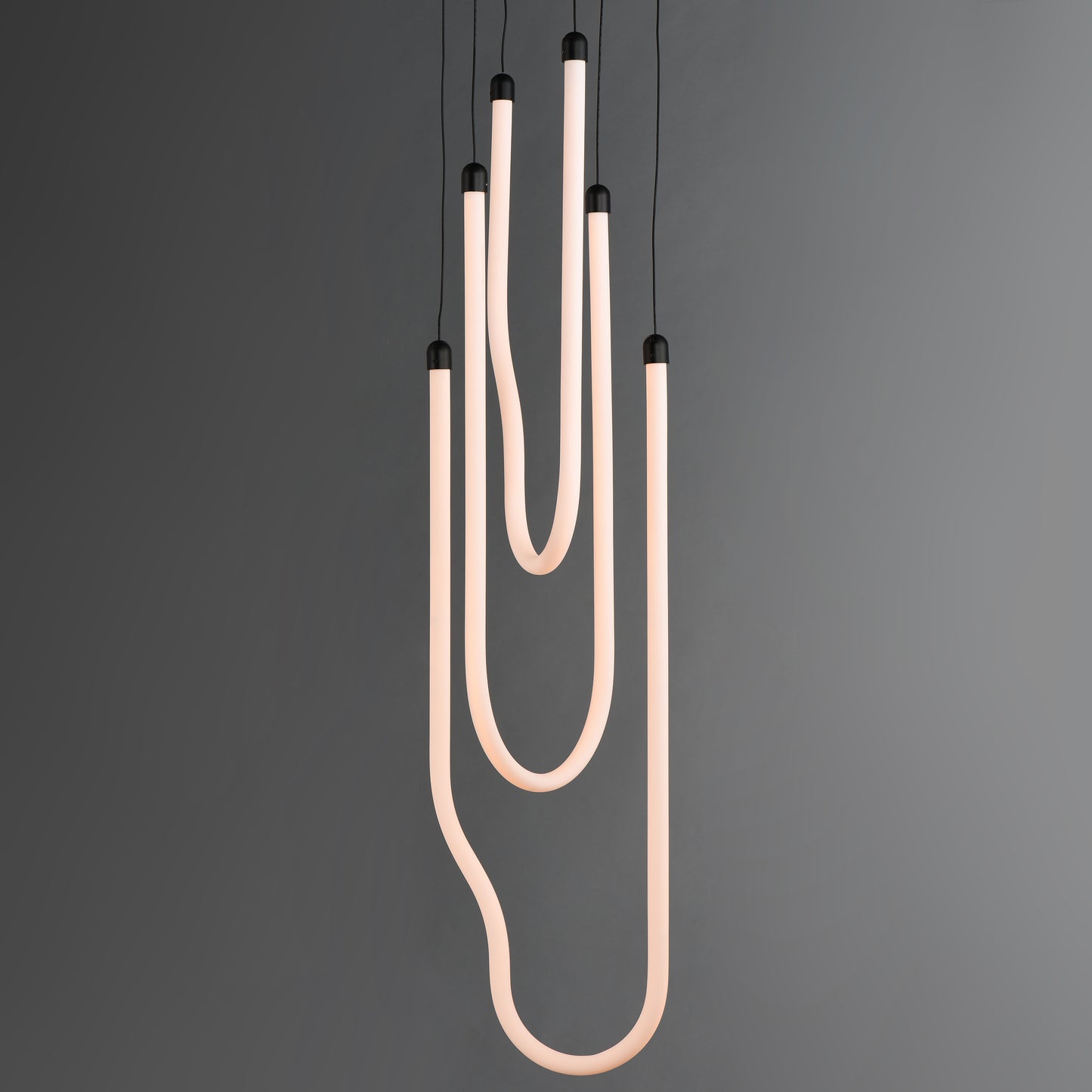 Soleil 3-Light LED Pendant Black by ET2