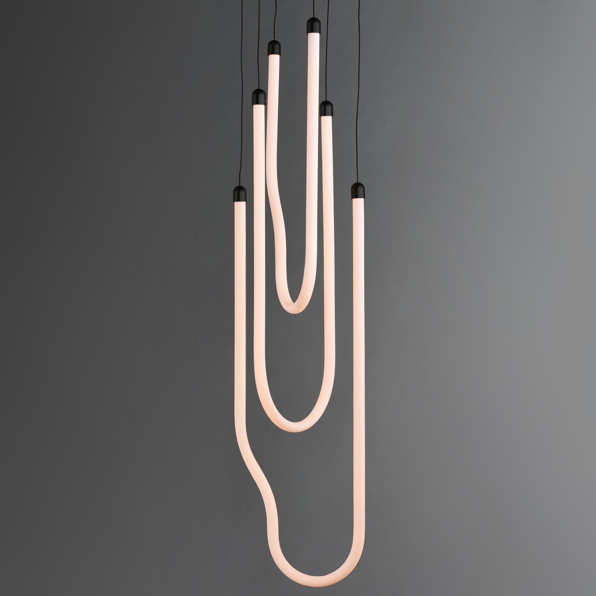 Soleil 3-Light LED Pendant Black by ET2