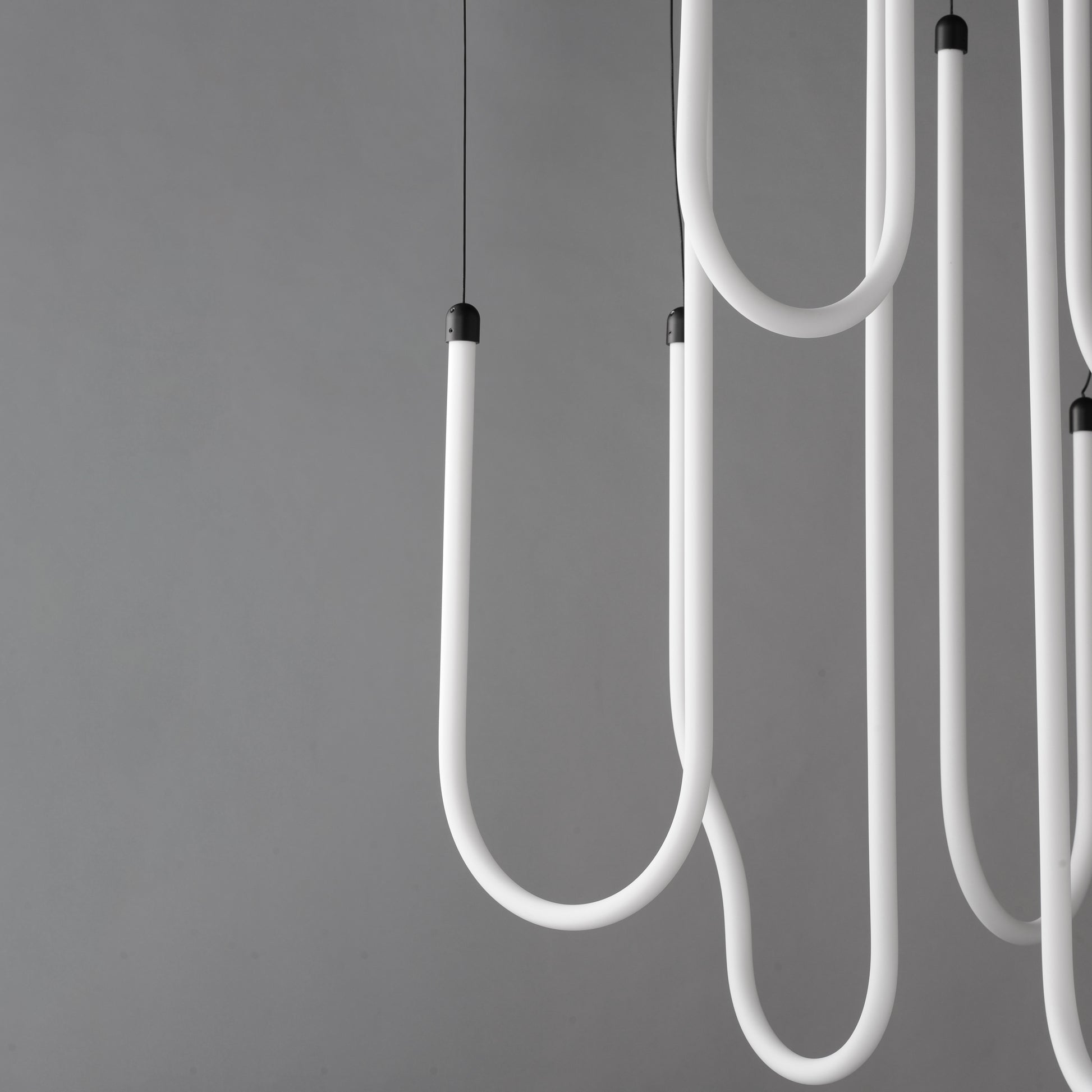 Soleil 8-Light LED Pendant Black by ET2