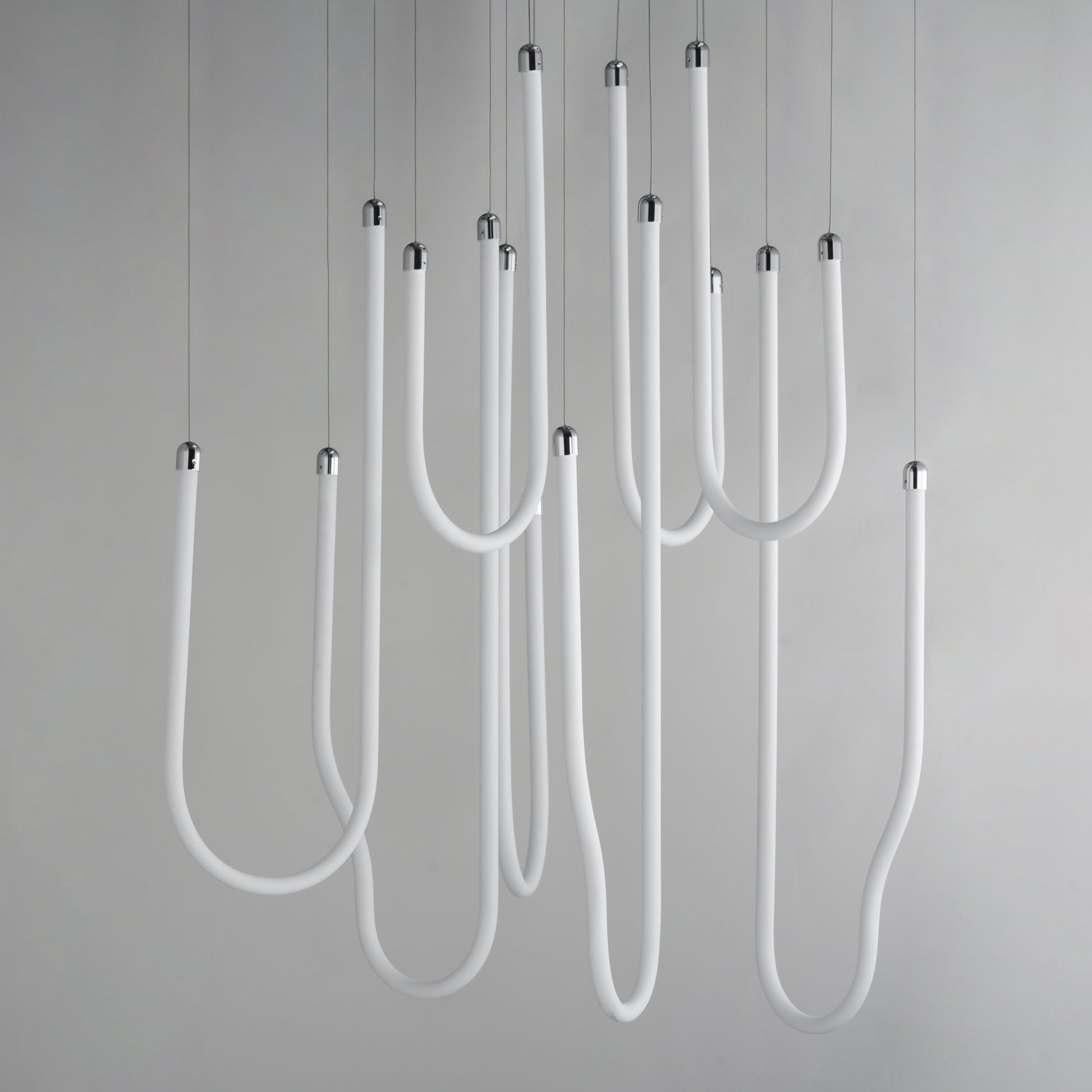 Soleil 8-Light LED Pendant Polished Chrome by ET2