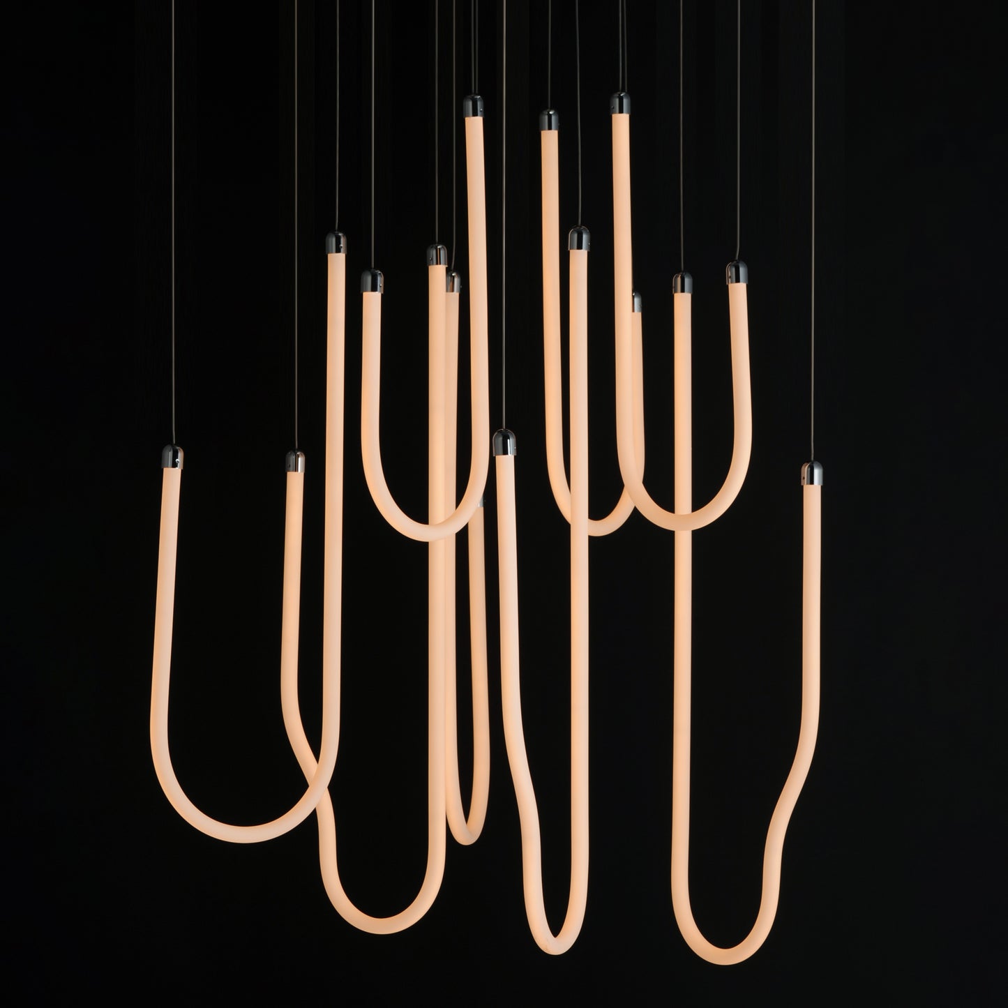 Soleil 8-Light LED Pendant Polished Chrome by ET2