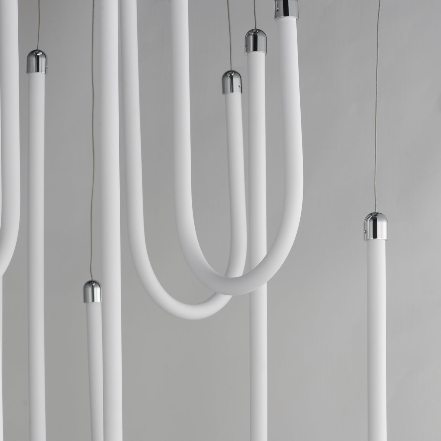 Soleil 8-Light LED Pendant Polished Chrome by ET2