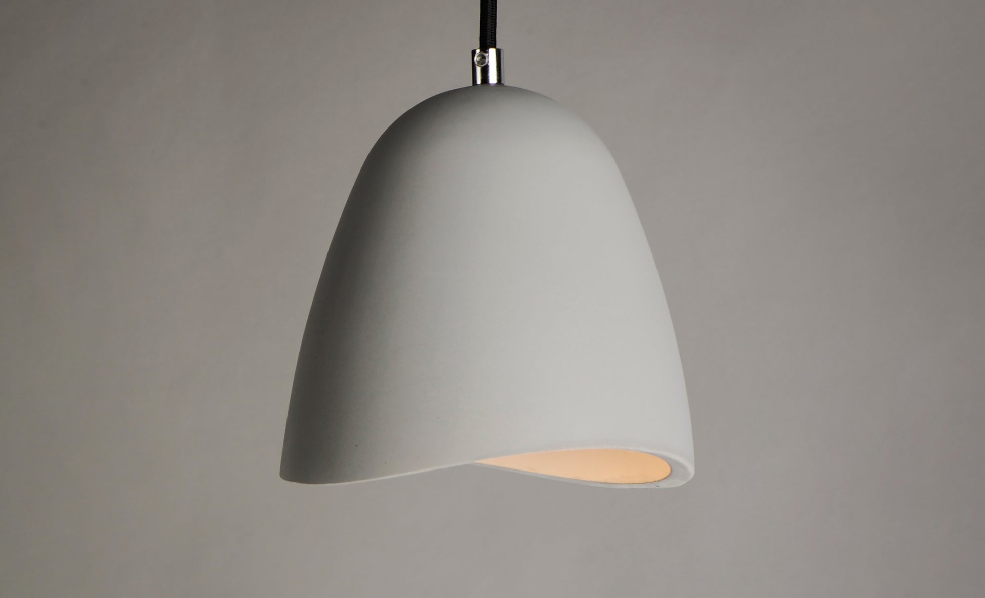 Sway LED Concrete Pendant Gray by ET2