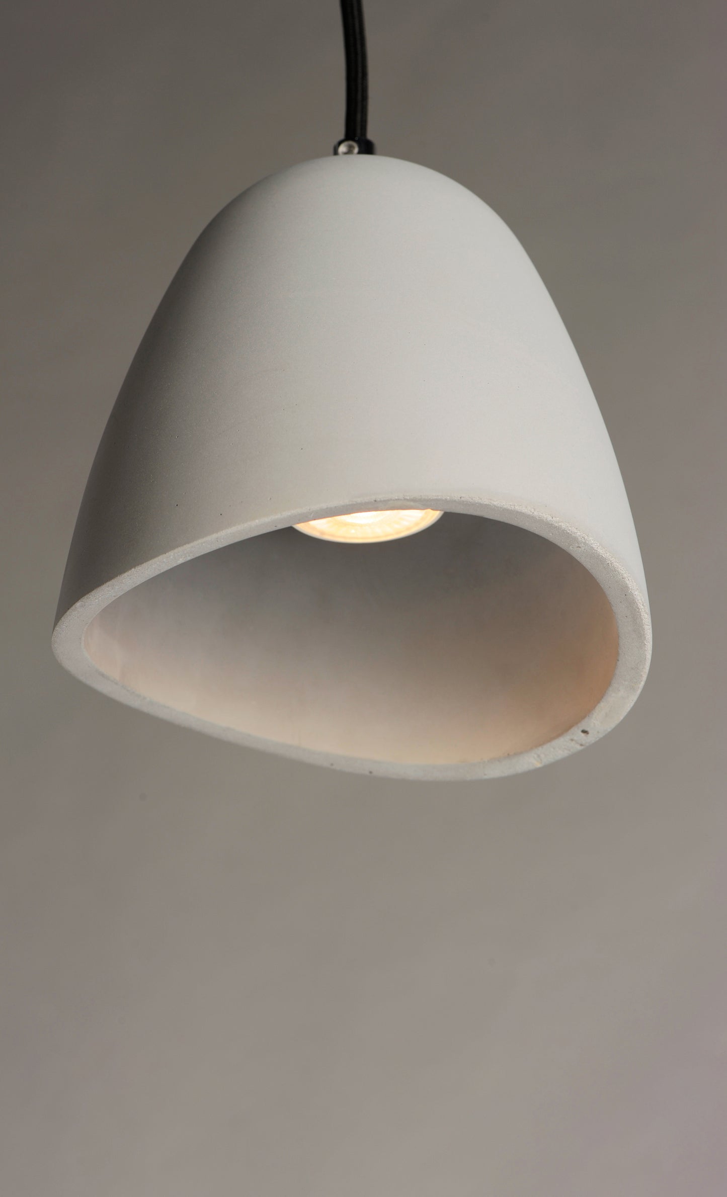 Sway LED Concrete Pendant Gray by ET2