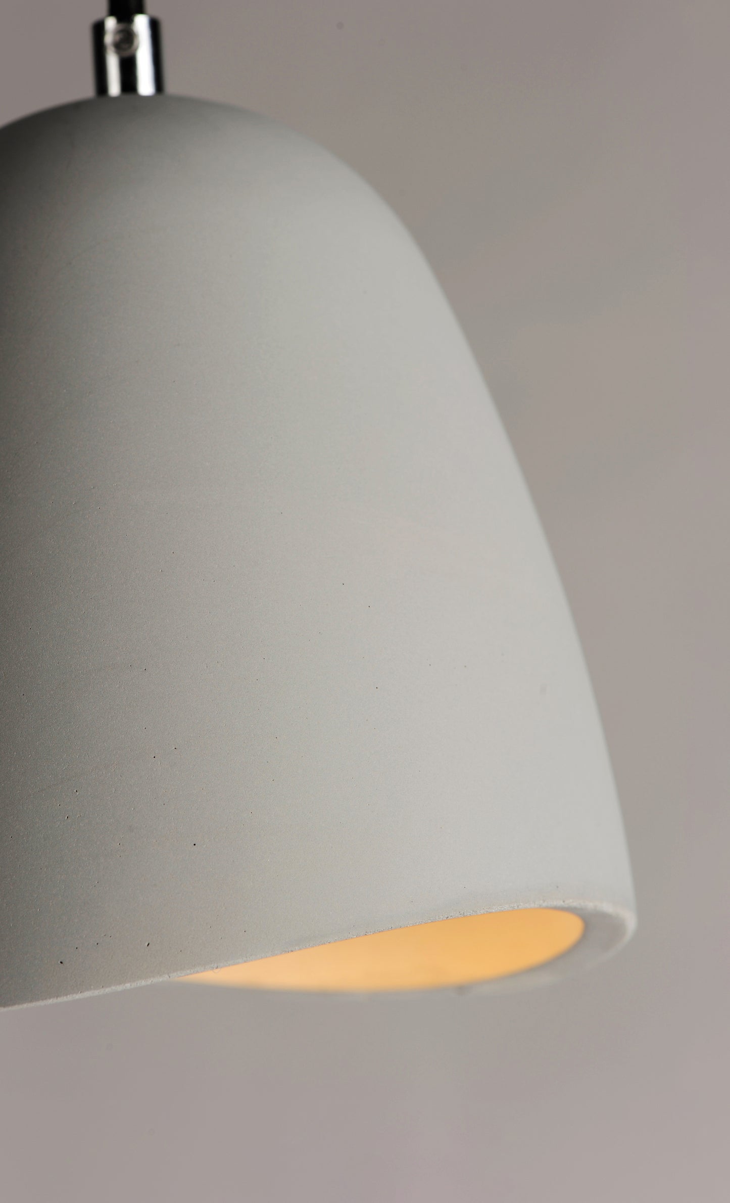 Sway LED Concrete Pendant Gray by ET2