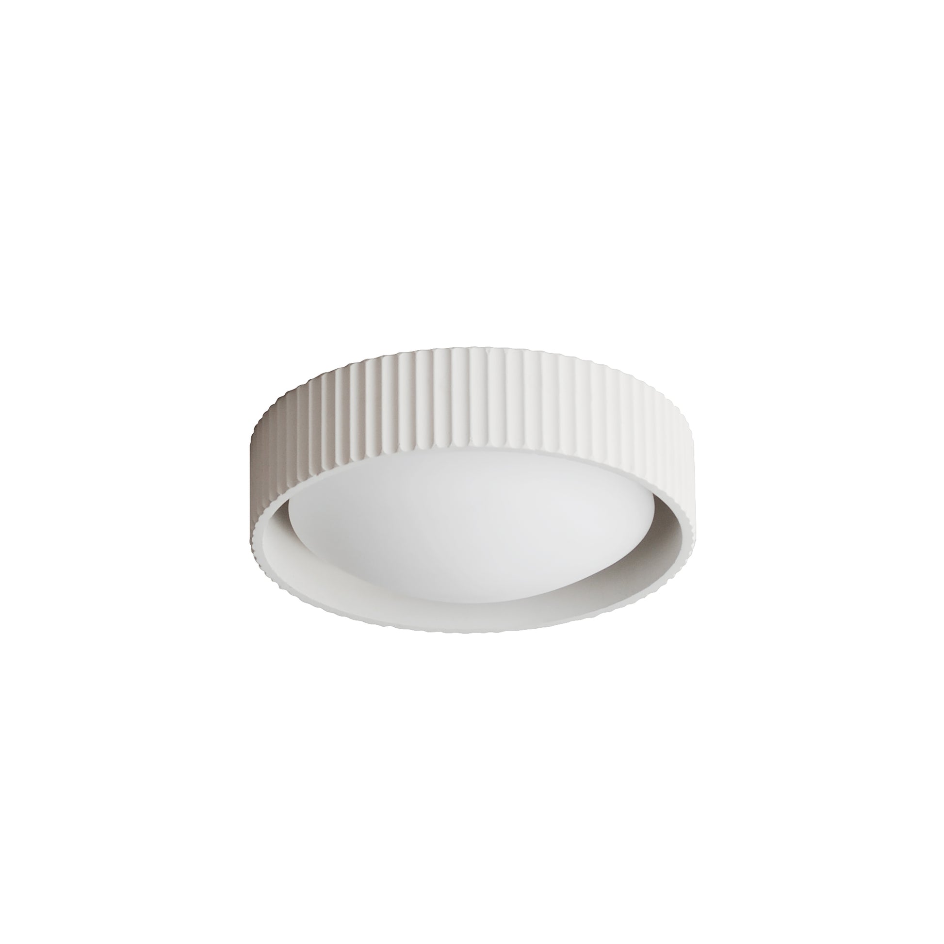 Souffle 10" LED Flush Mount Chaulk White by ET2
