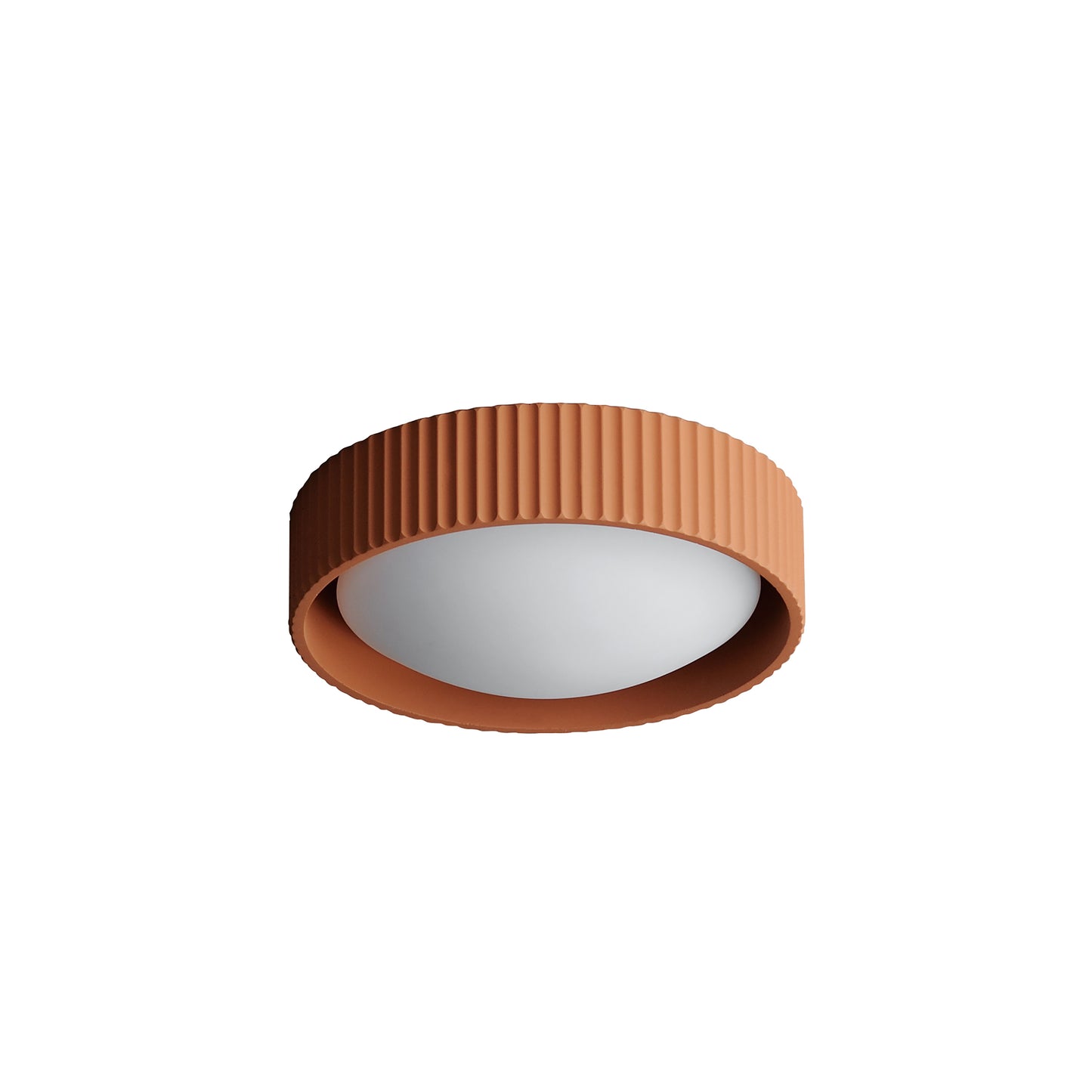 Souffle 10" LED Flush Mount Terra Cotta by ET2