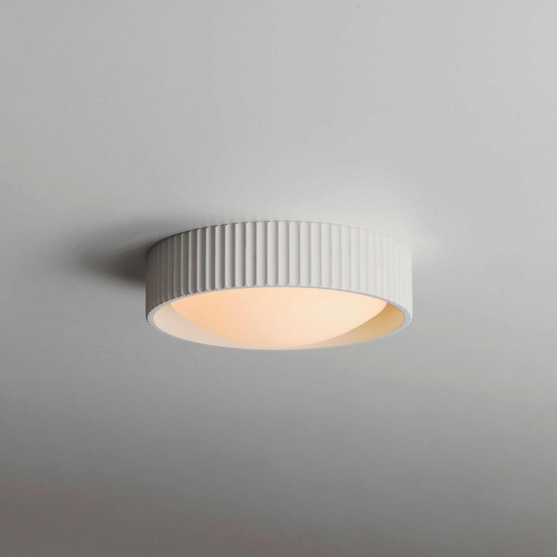 Souffle 10" LED Flush Mount Chaulk White by ET2