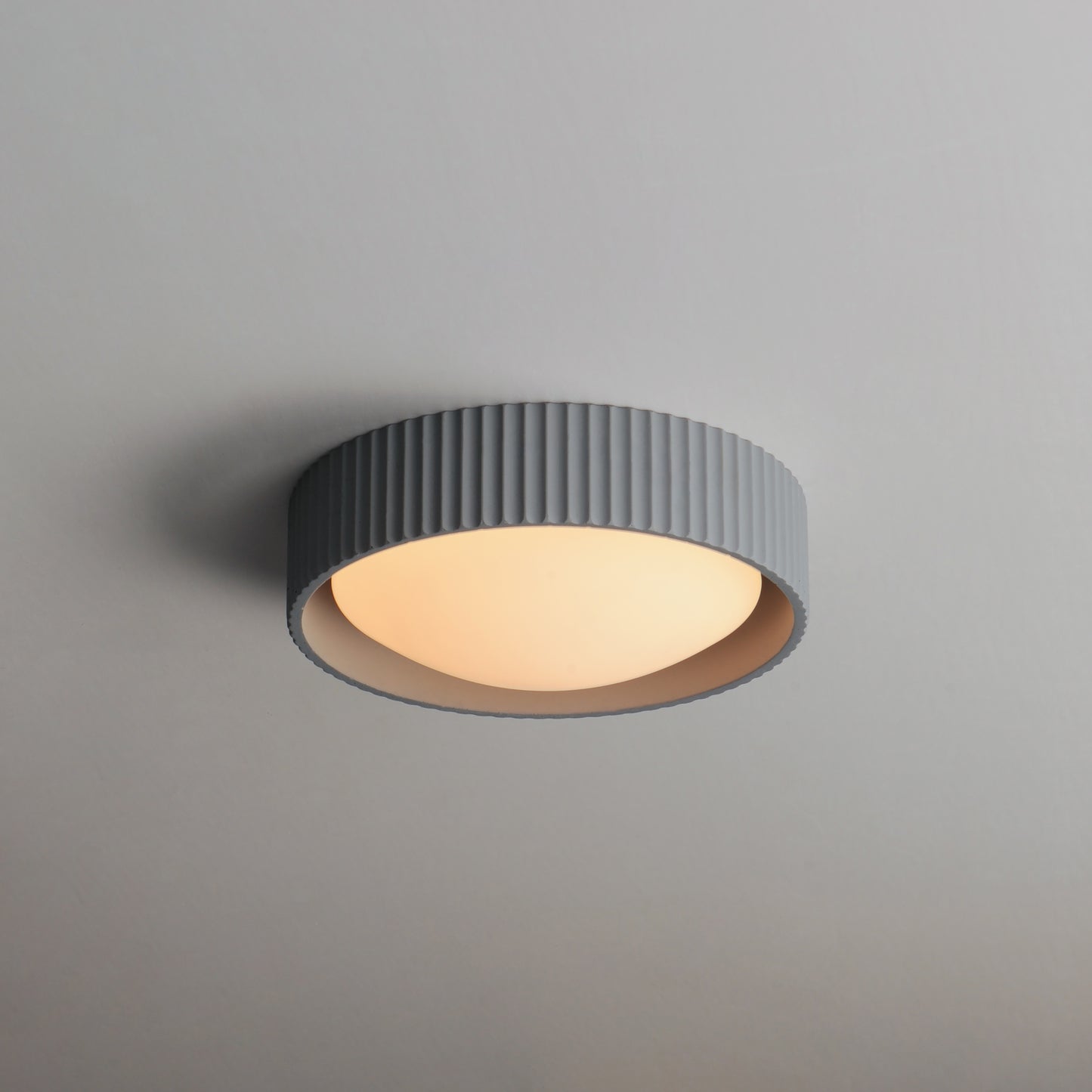 Souffle 10" LED Flush Mount Gray by ET2