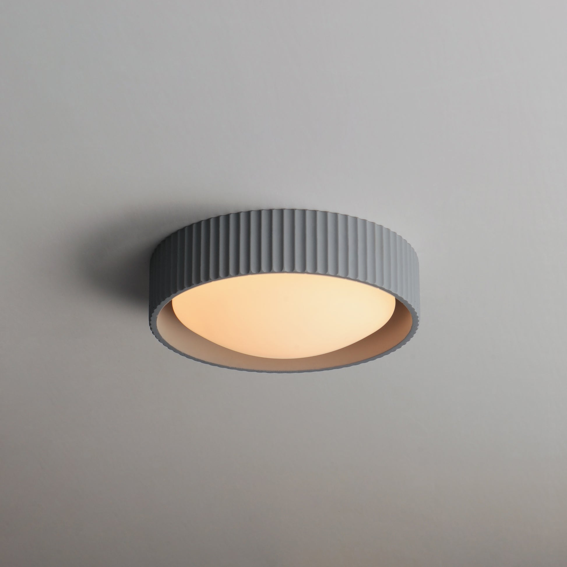 Souffle 10" LED Flush Mount Gray by ET2