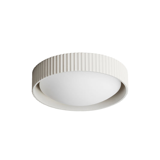 Souffle 14" LED Flush Mount Chaulk White by ET2