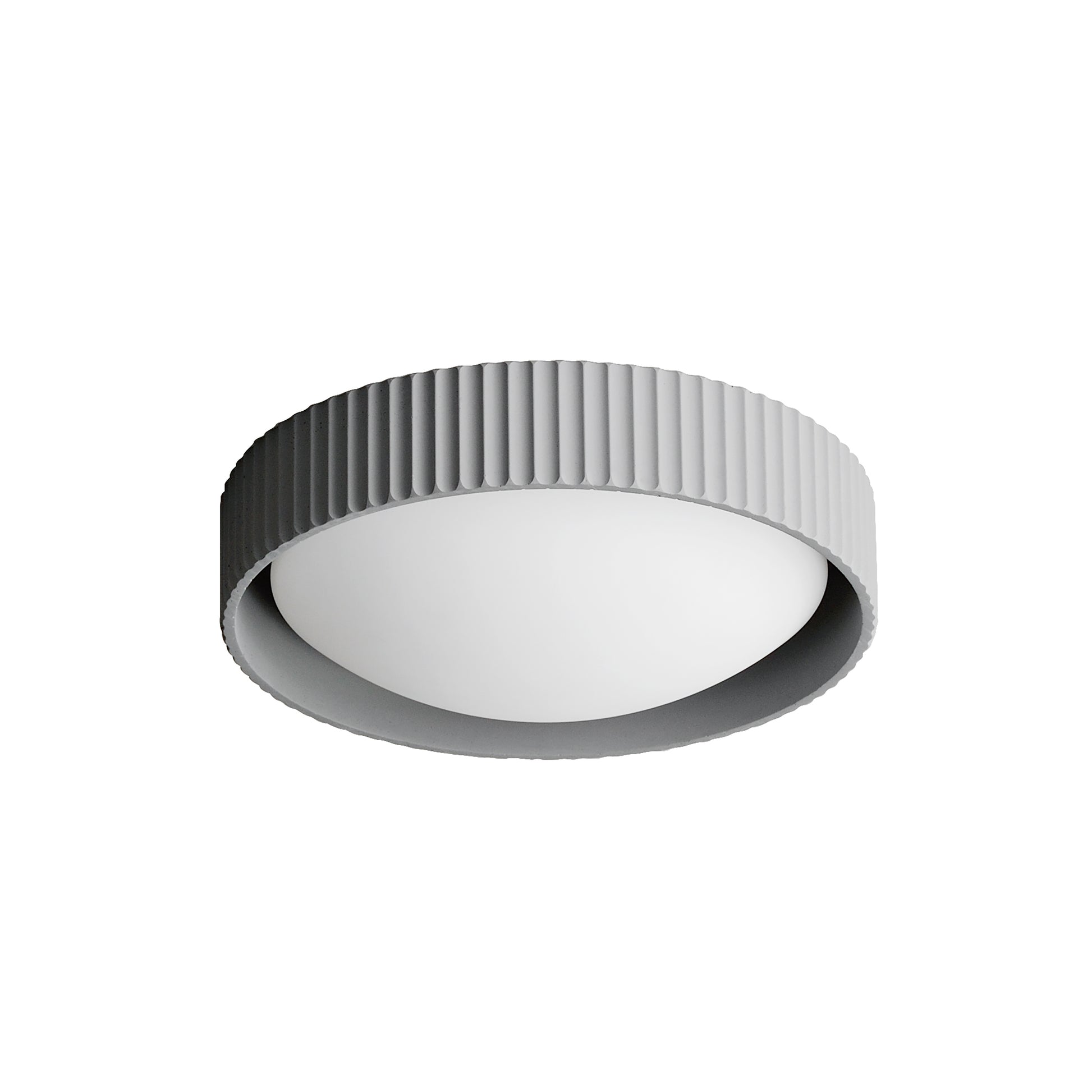 Souffle 14" LED Flush Mount Gray by ET2