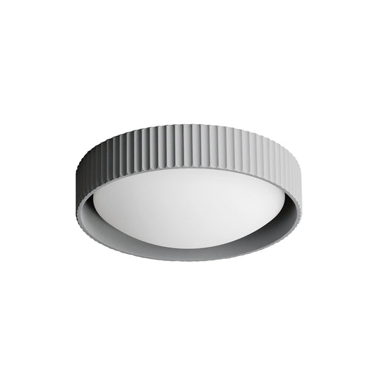 Souffle 14" LED Flush Mount Gray by ET2