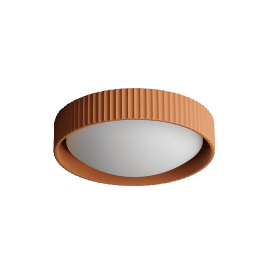 Souffle 14" LED Flush Mount Terra Cotta by ET2