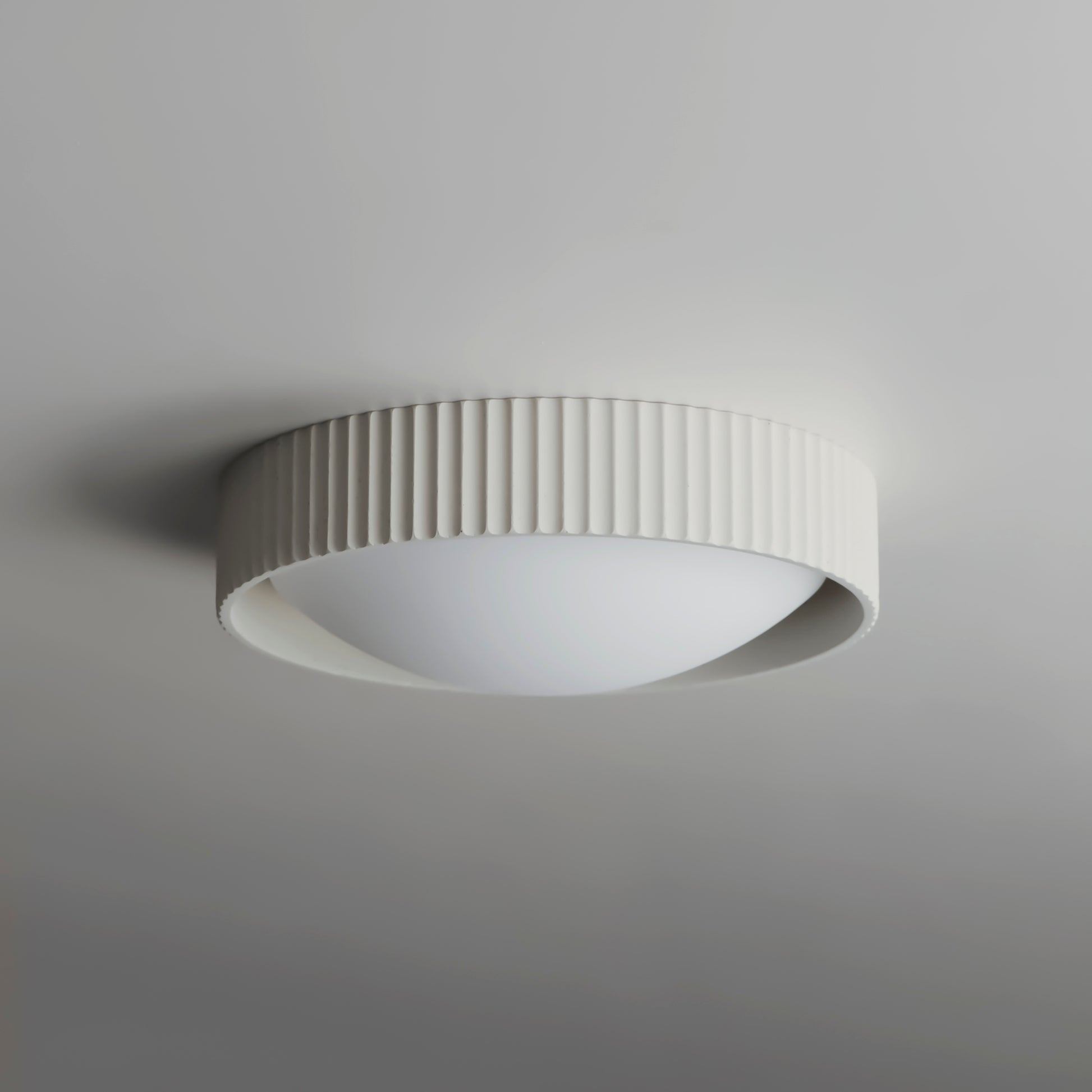 Souffle 14" LED Flush Mount Chaulk White by ET2